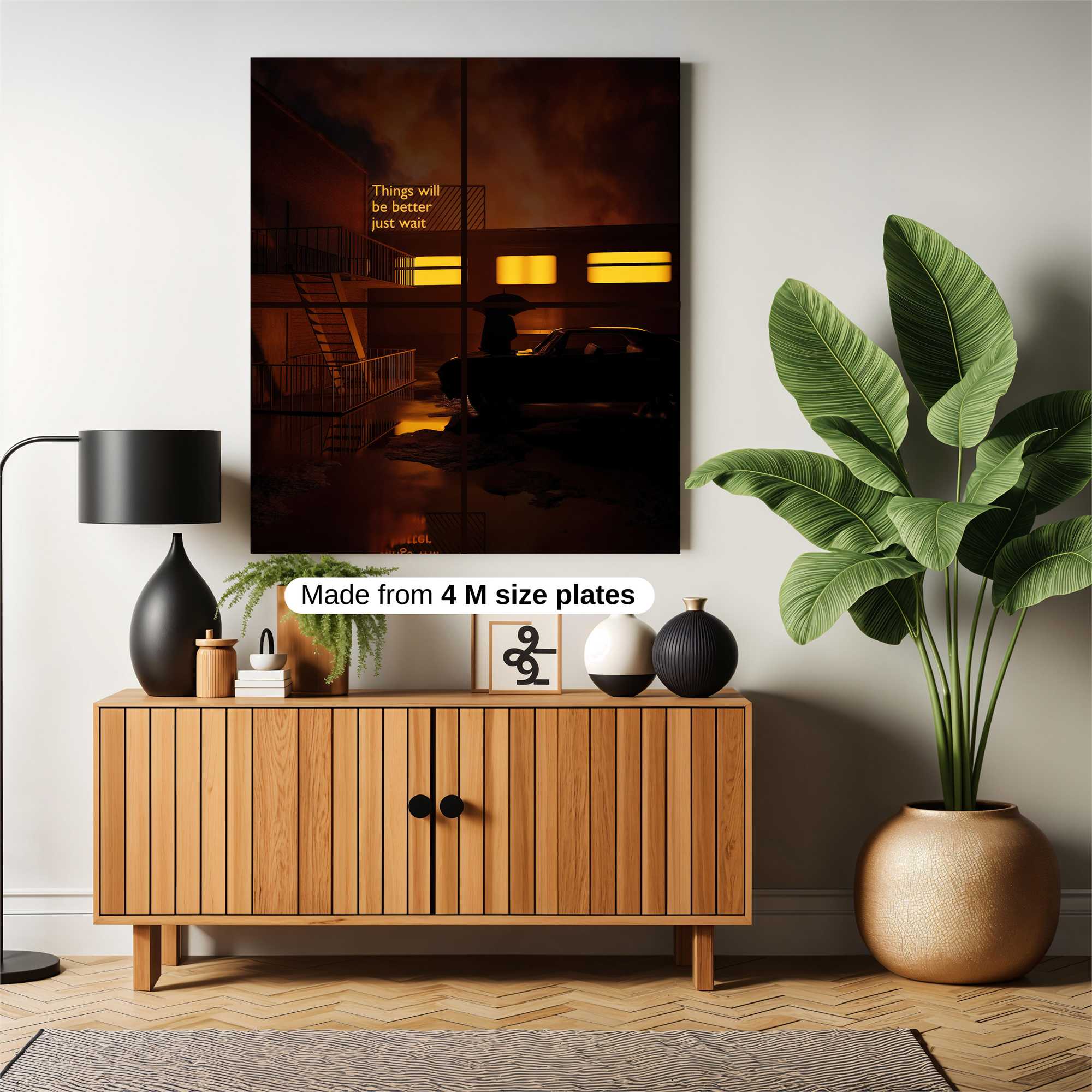 Hopeful Night Safe Wall Magnetic / M
