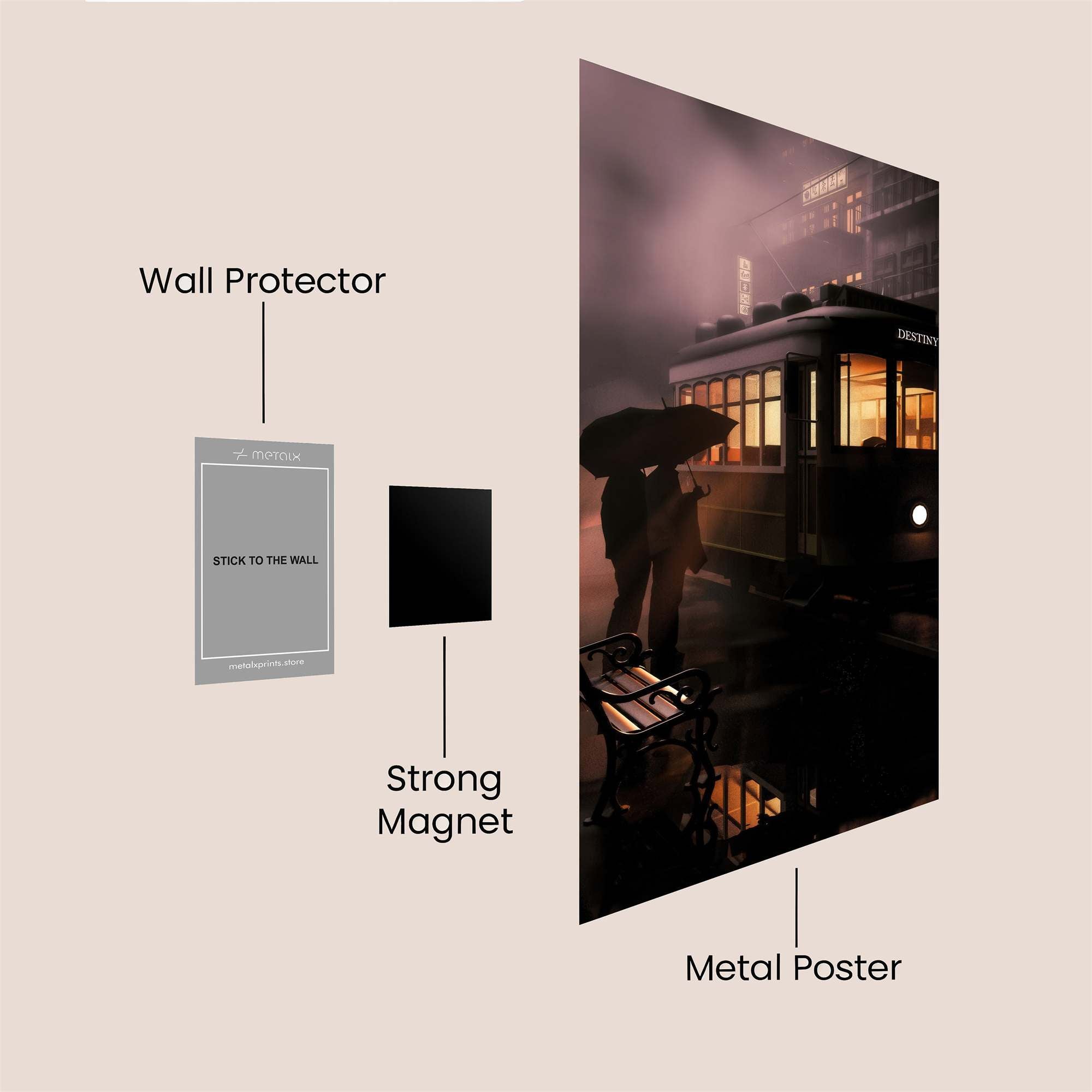 Destiny Awaits Safe Wall Magnetic / M