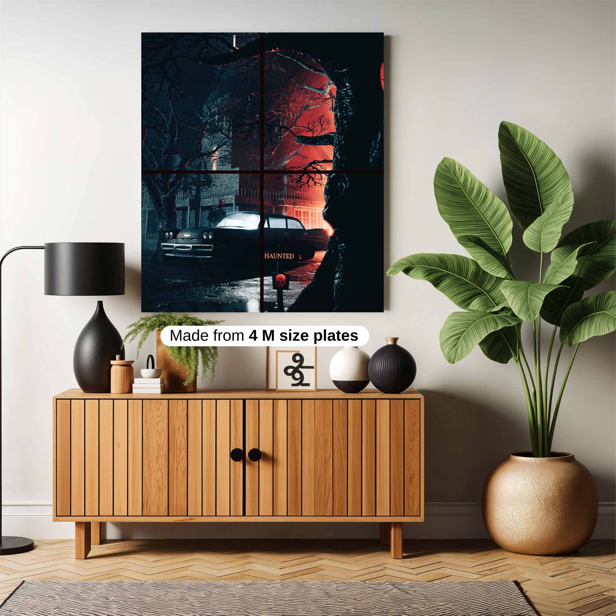 Haunted Eerie Safe Wall Magnetic / M