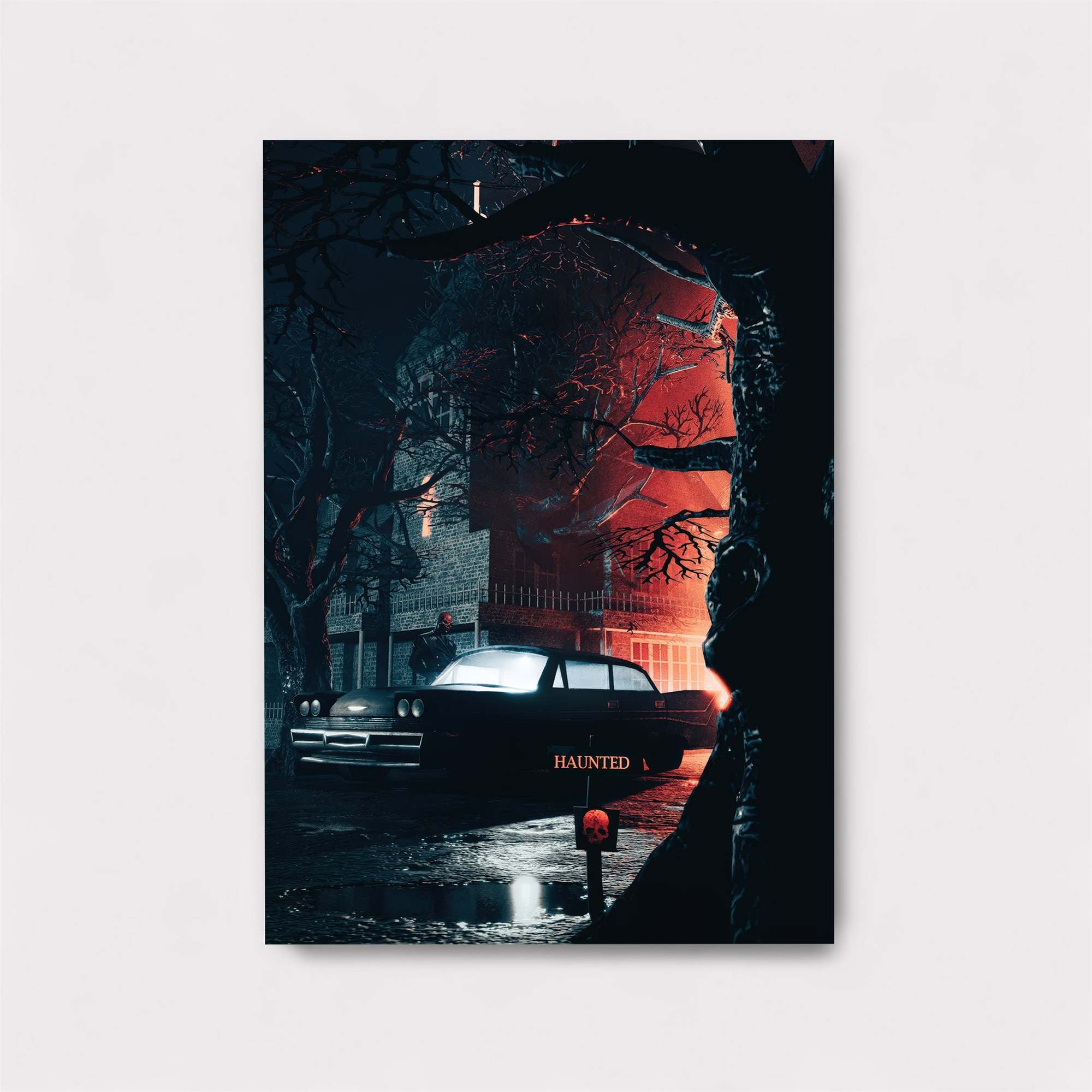 Haunted Eerie Safe Wall Magnetic / M