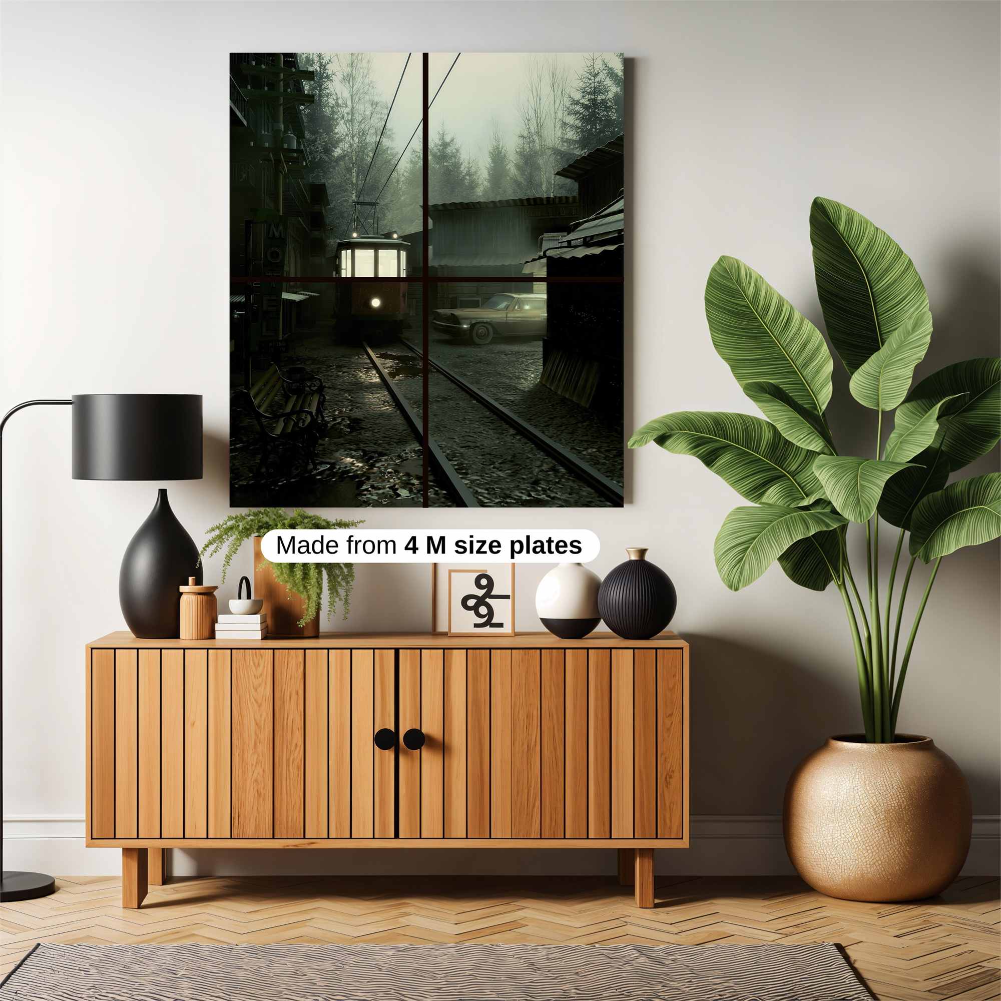 Tram Twilight Safe Wall Magnetic / M