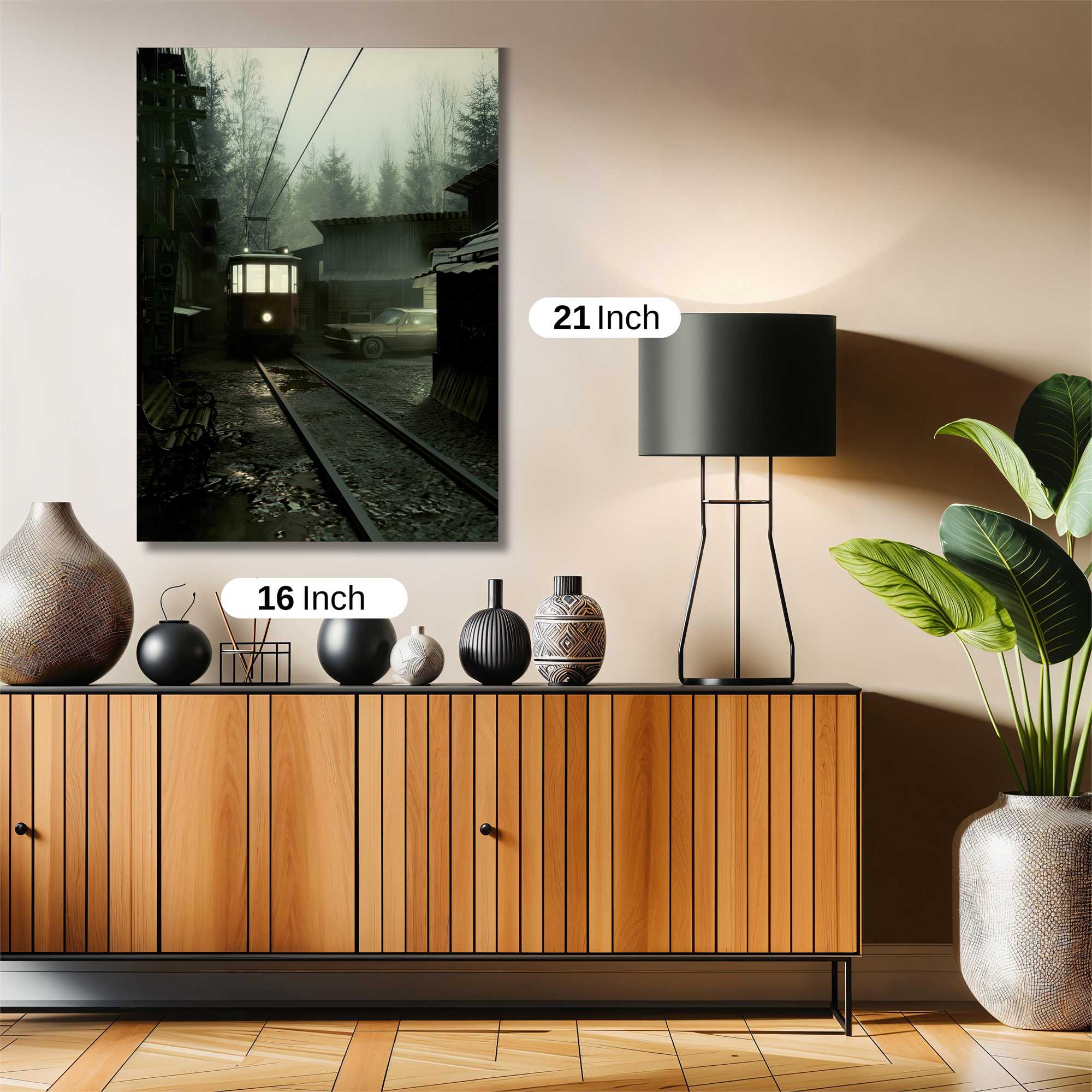 Tram Twilight Safe Wall Magnetic / M