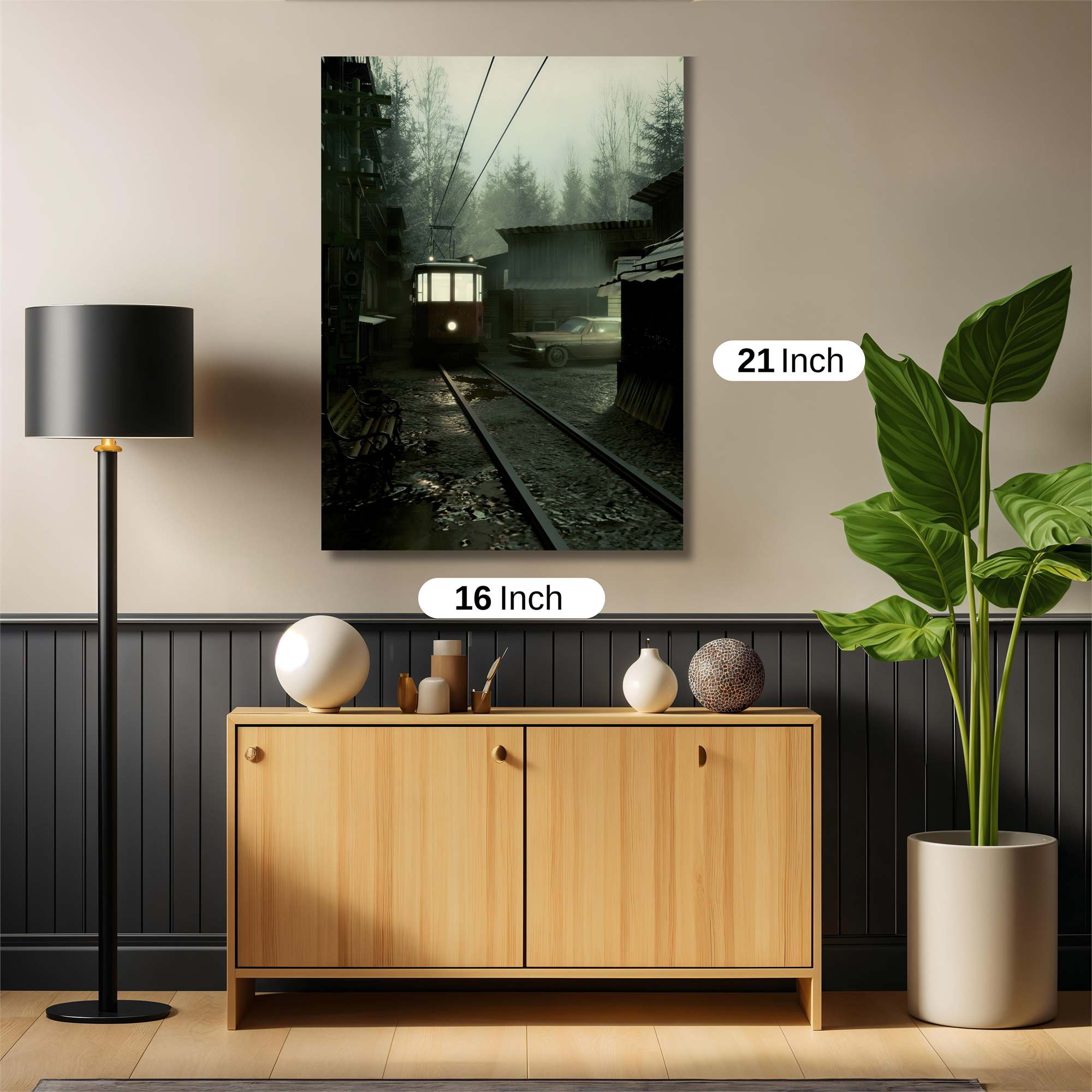 Tram Twilight Safe Wall Magnetic / M