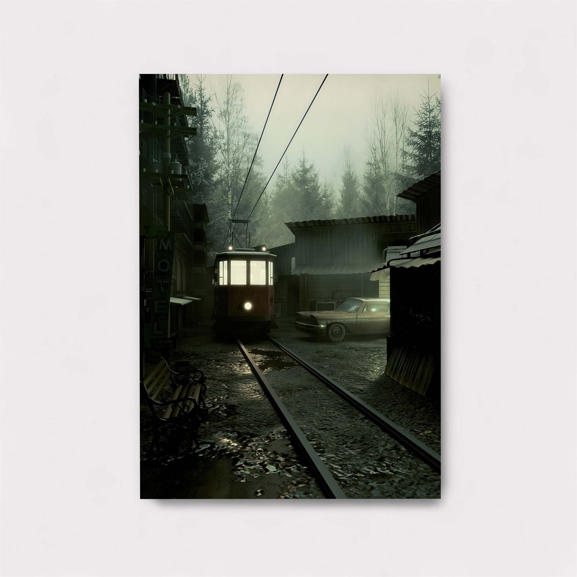 Tram Twilight Safe Wall Magnetic / M