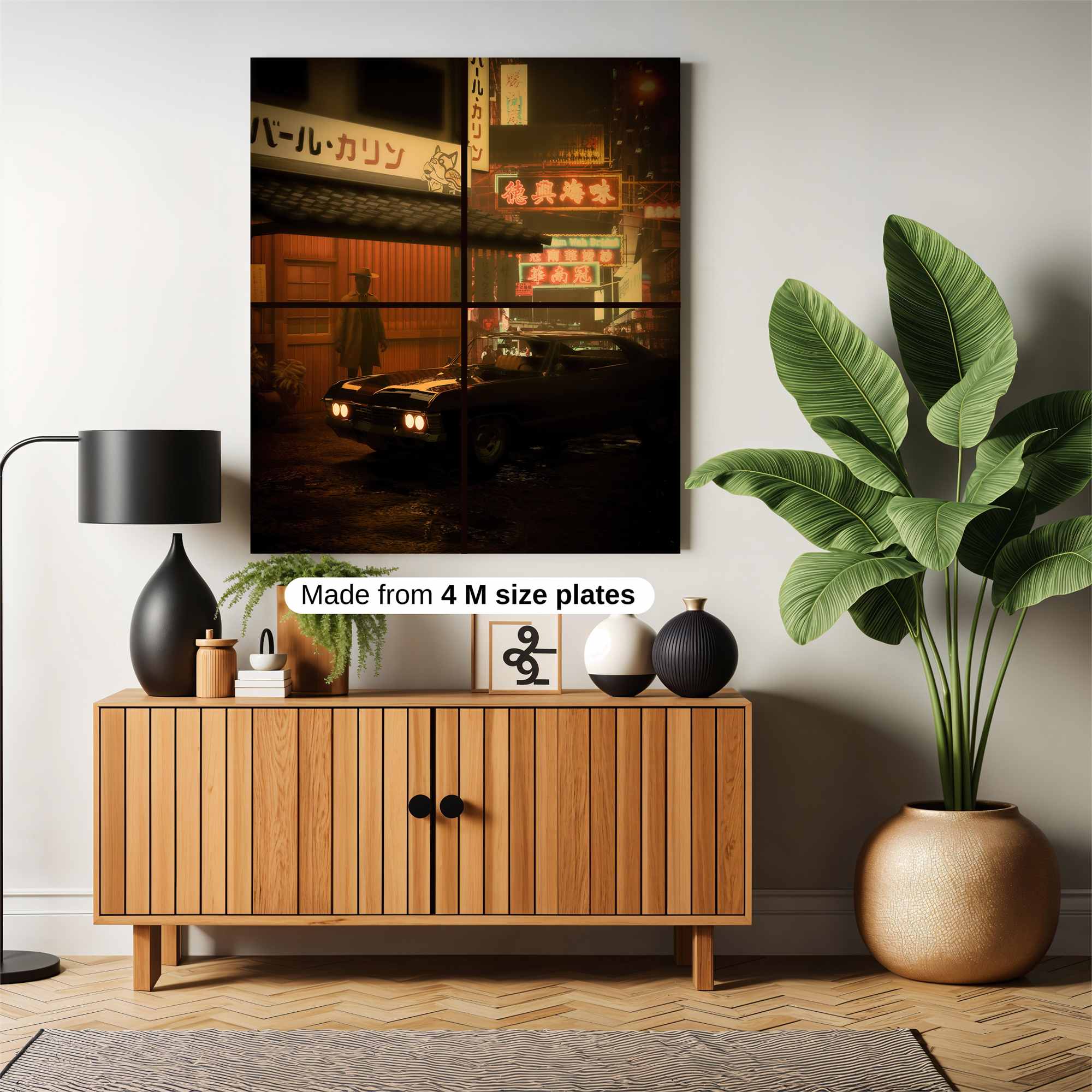 Neon Noir Safe Wall Magnetic / M