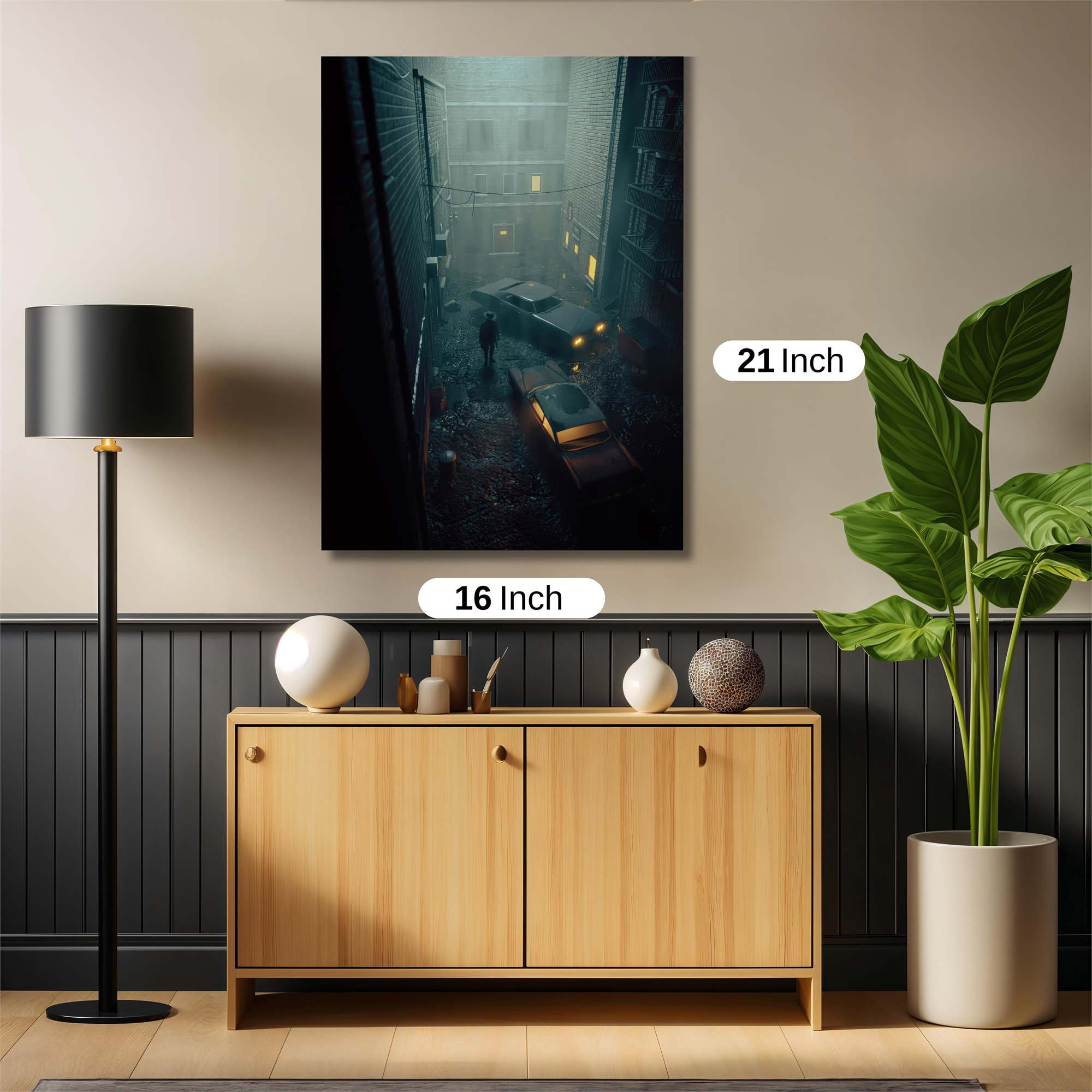 Alley Gloom Safe Wall Magnetic / M