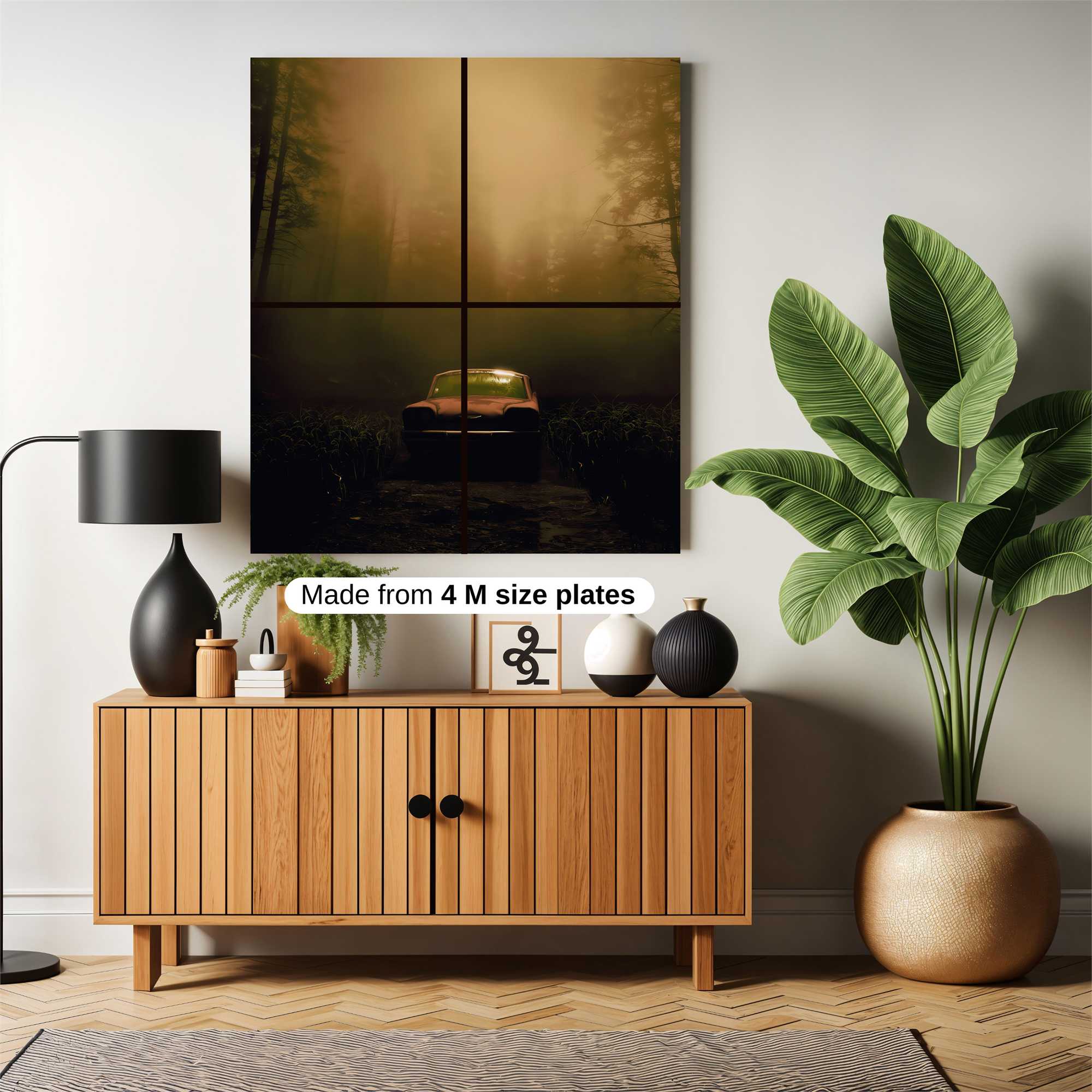 Car Enigma Safe Wall Magnetic / M