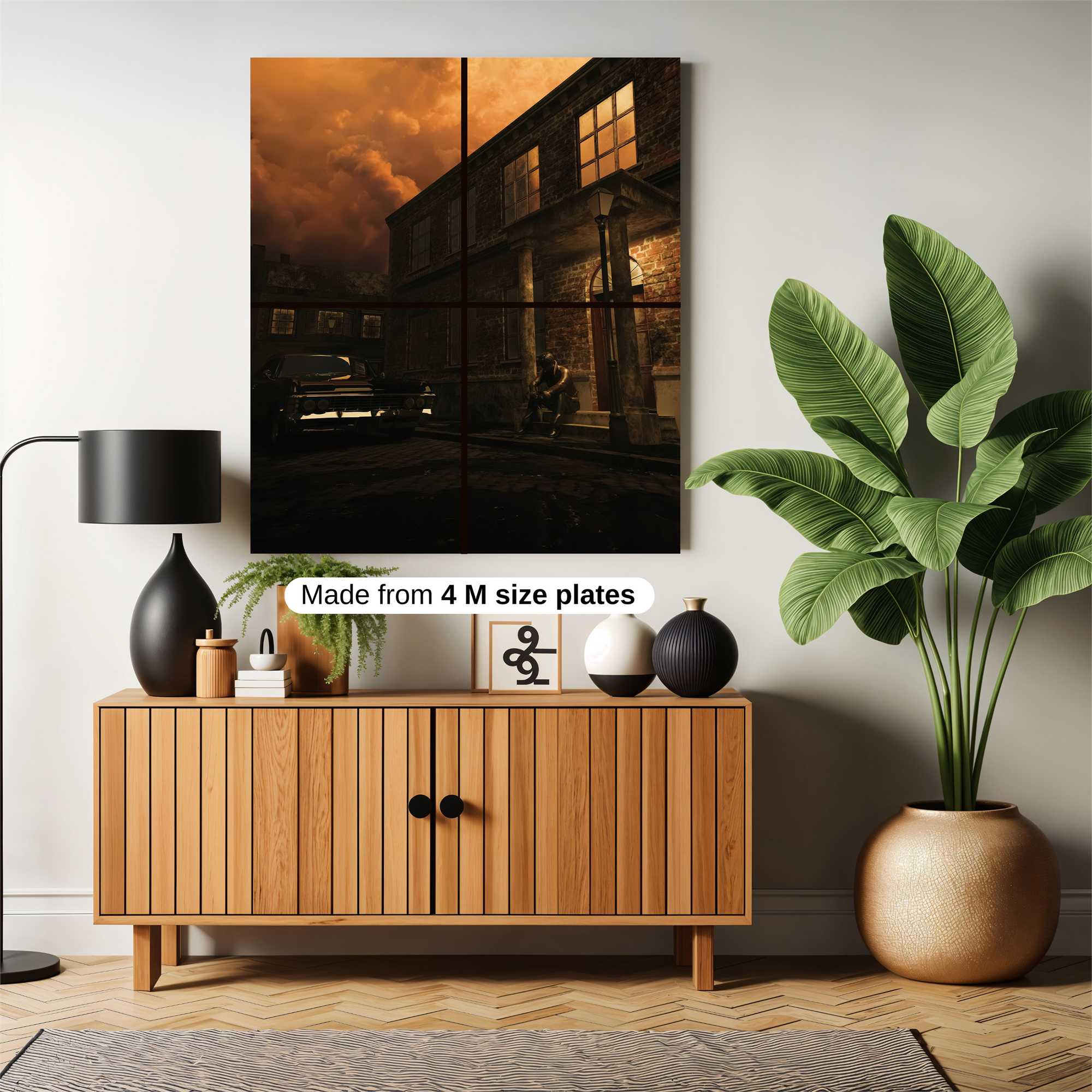 Apocalyptic Dusk Safe Wall Magnetic / M