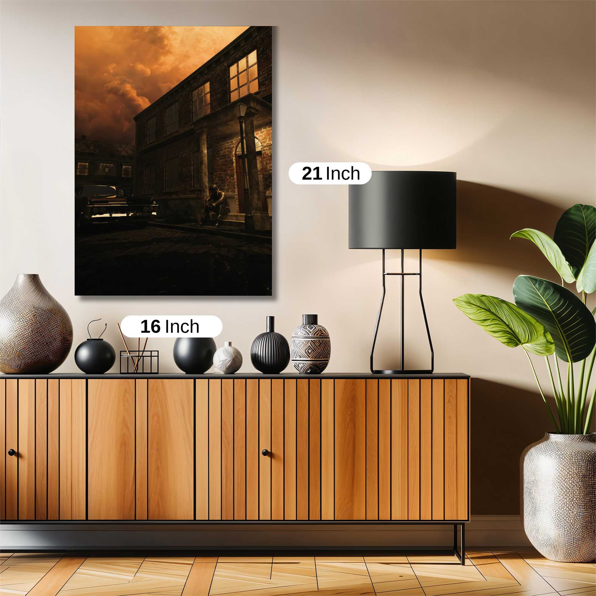 Apocalyptic Dusk Safe Wall Magnetic / M