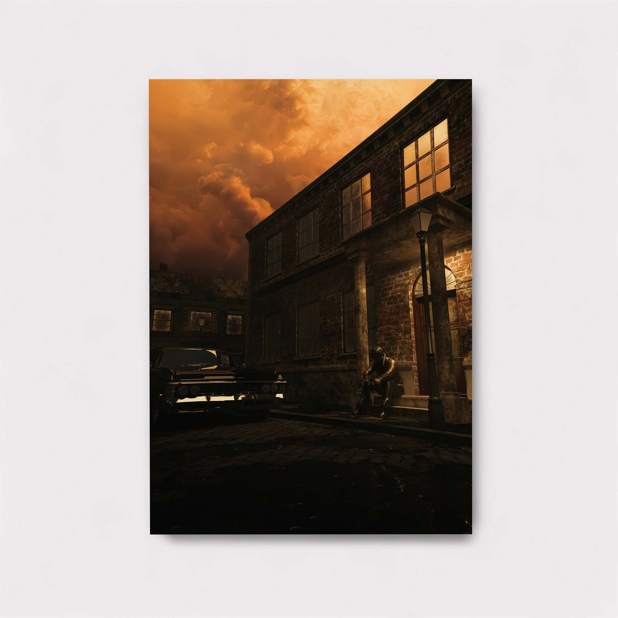 Apocalyptic Dusk Safe Wall Magnetic / M