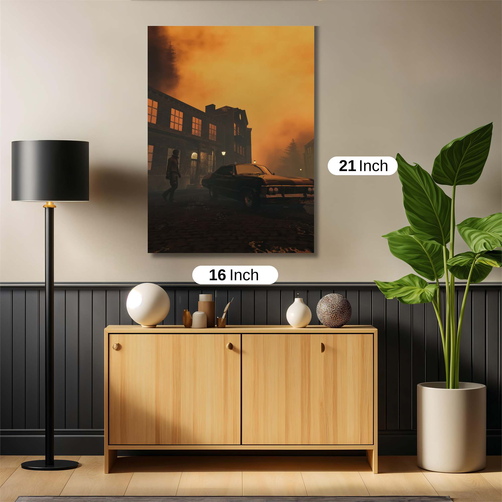 Apocalypse Gloom Safe Wall Magnetic / M