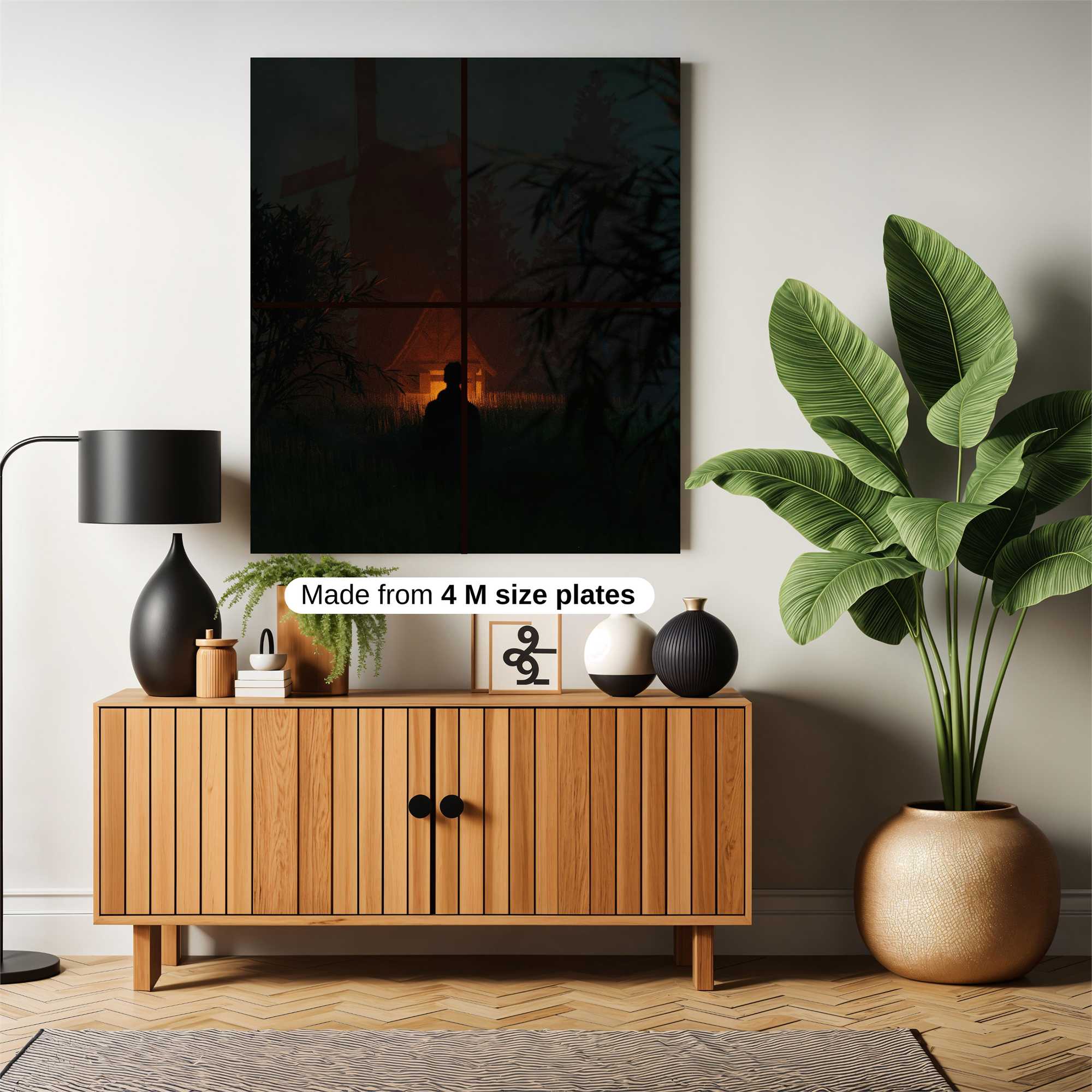 Silhouette Mystery Safe Wall Magnetic / M