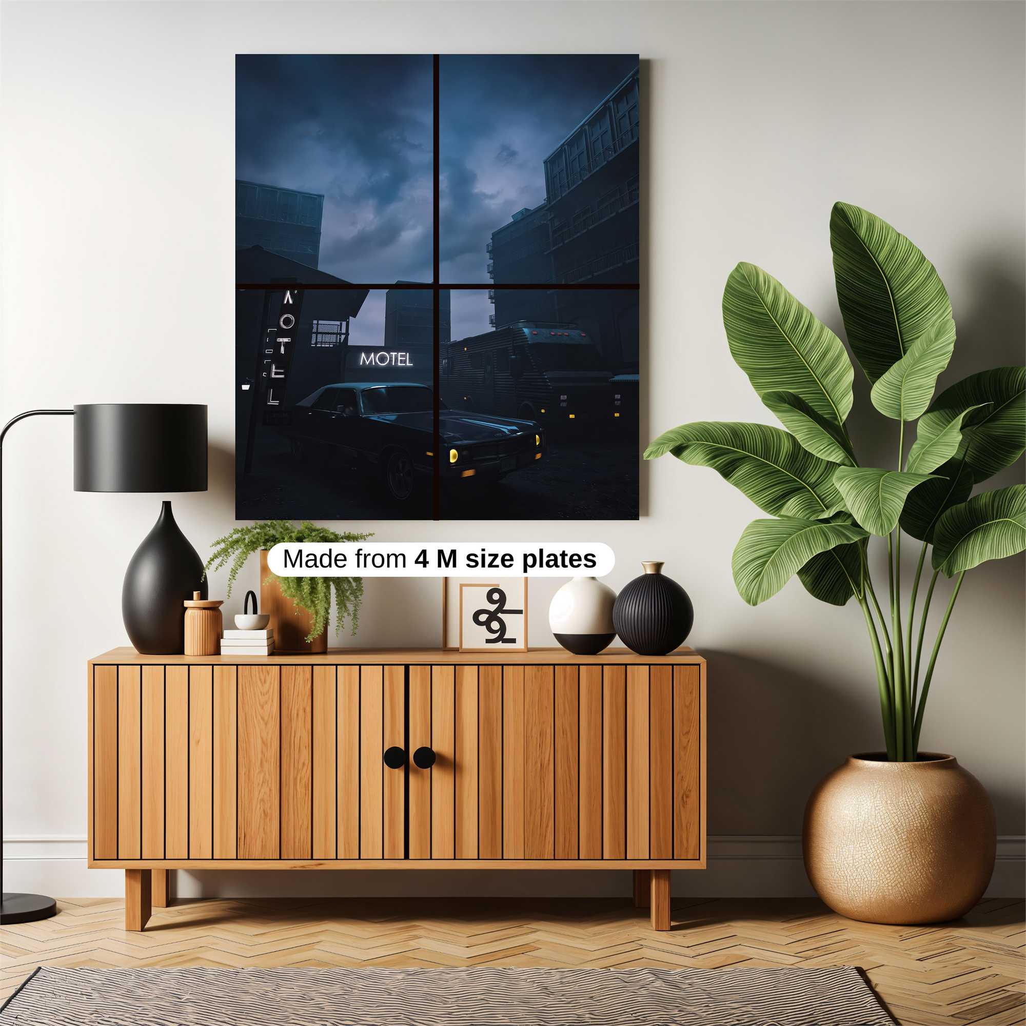 Motel Mystery Safe Wall Magnetic / M