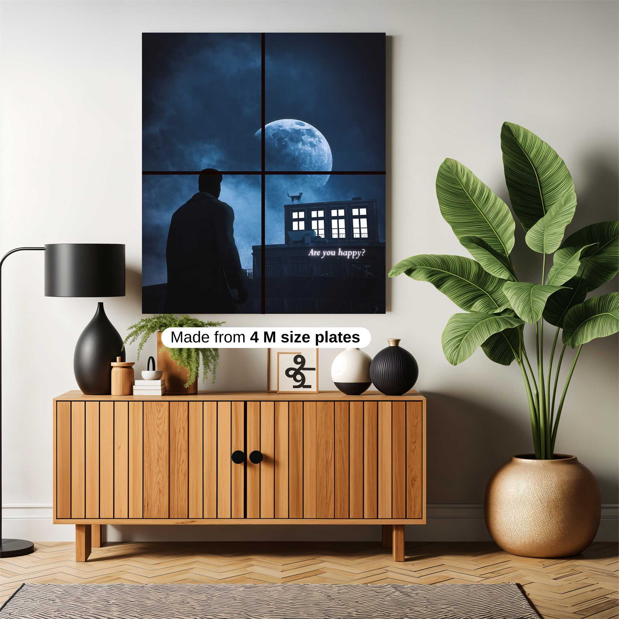 Moonlight Solitude Safe Wall Magnetic / M