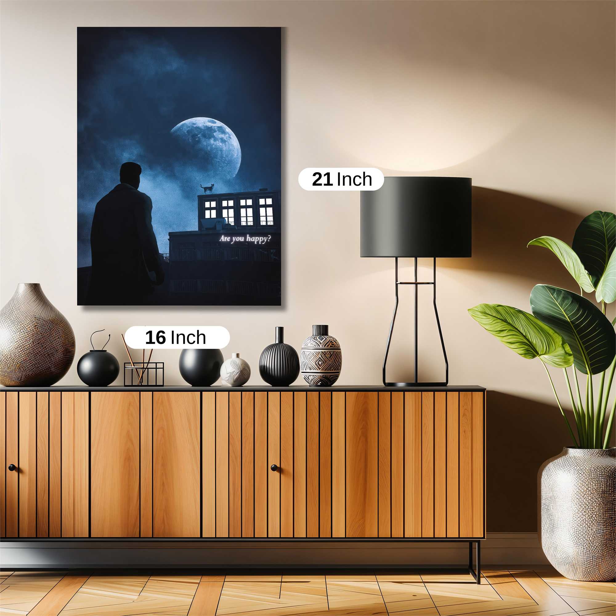 Moonlight Solitude Safe Wall Magnetic / M