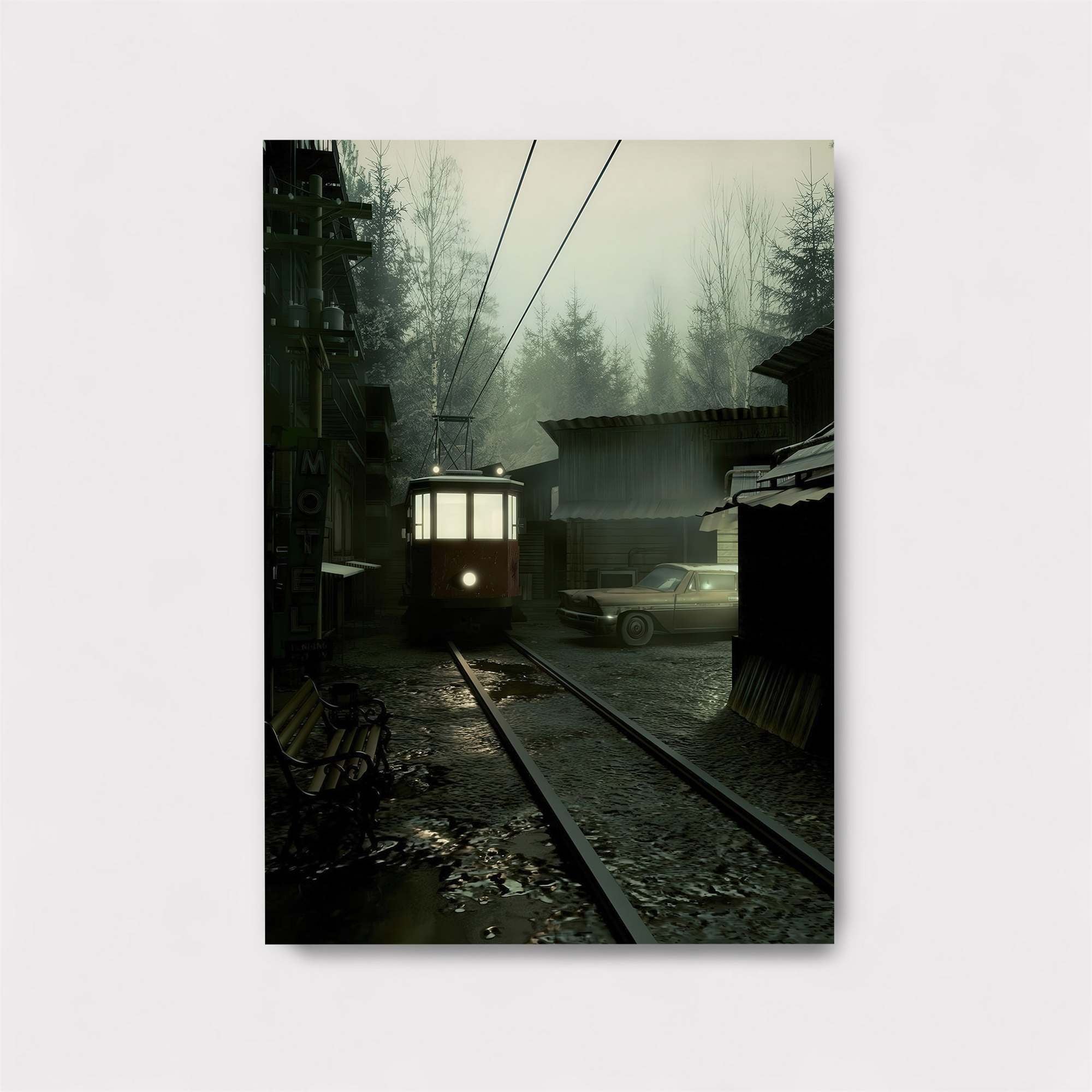 Tram Twilight Safe Wall Magnetic / M