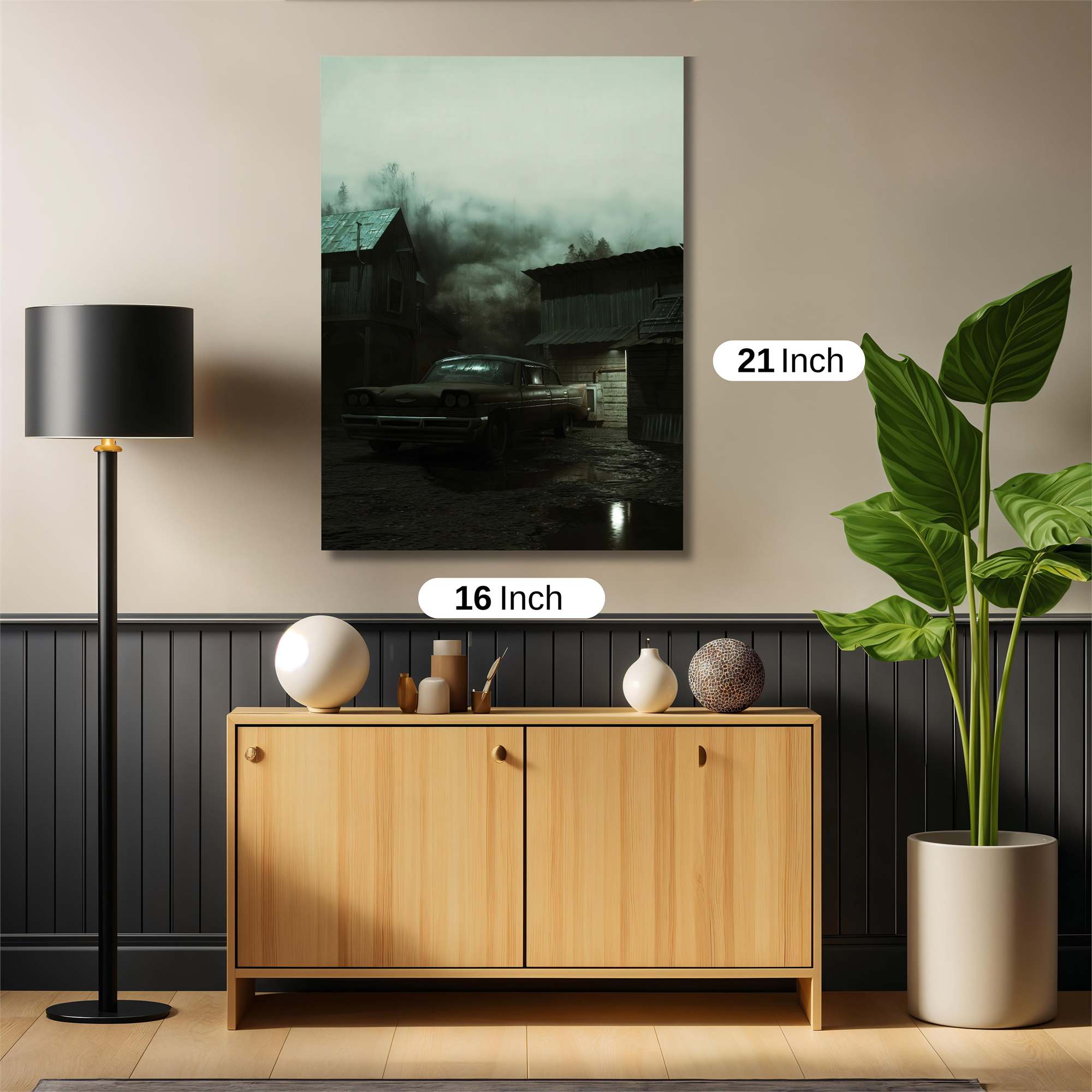 Ghostly Haven Safe Wall Magnetic / M