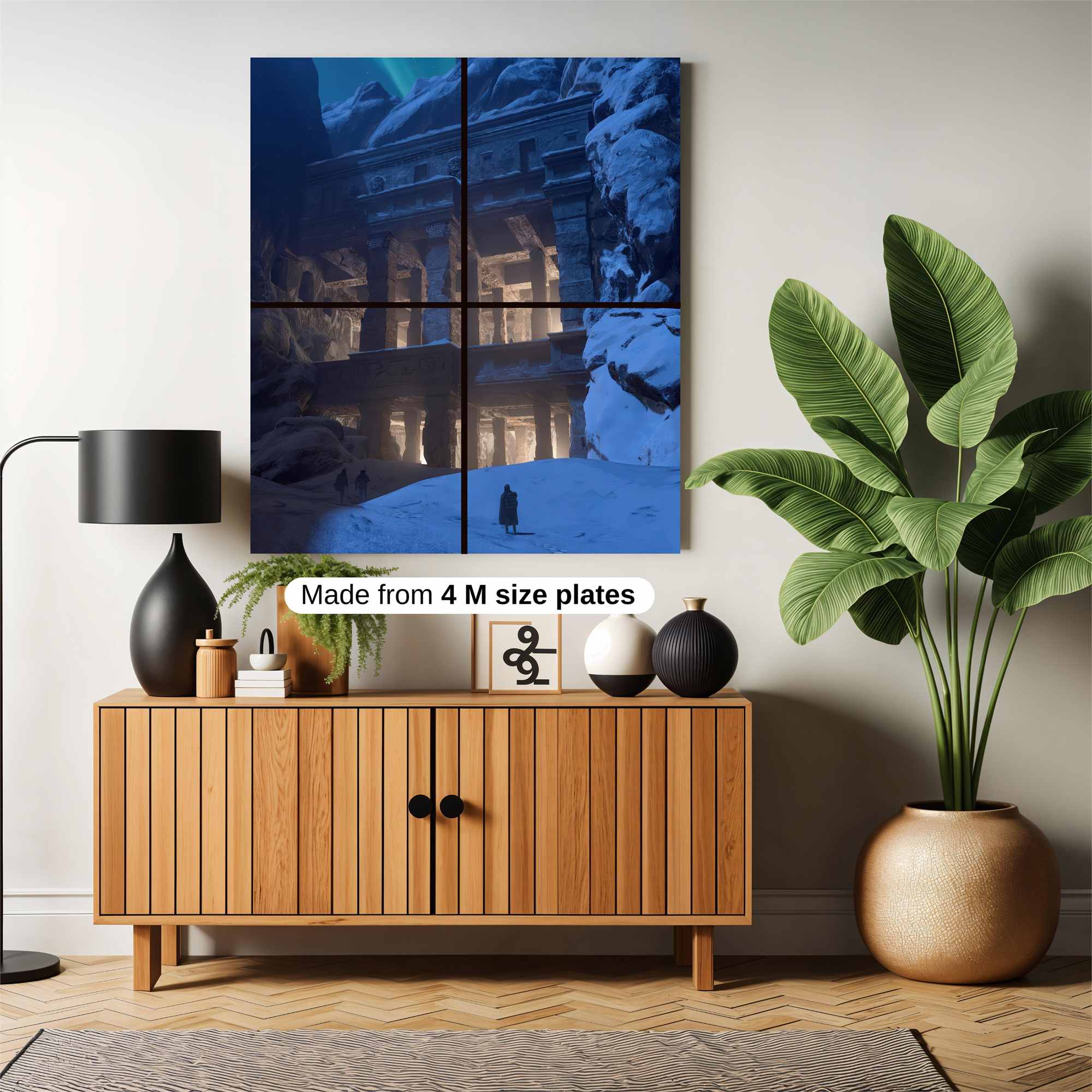 Frozen Temple Safe Wall Magnetic / M