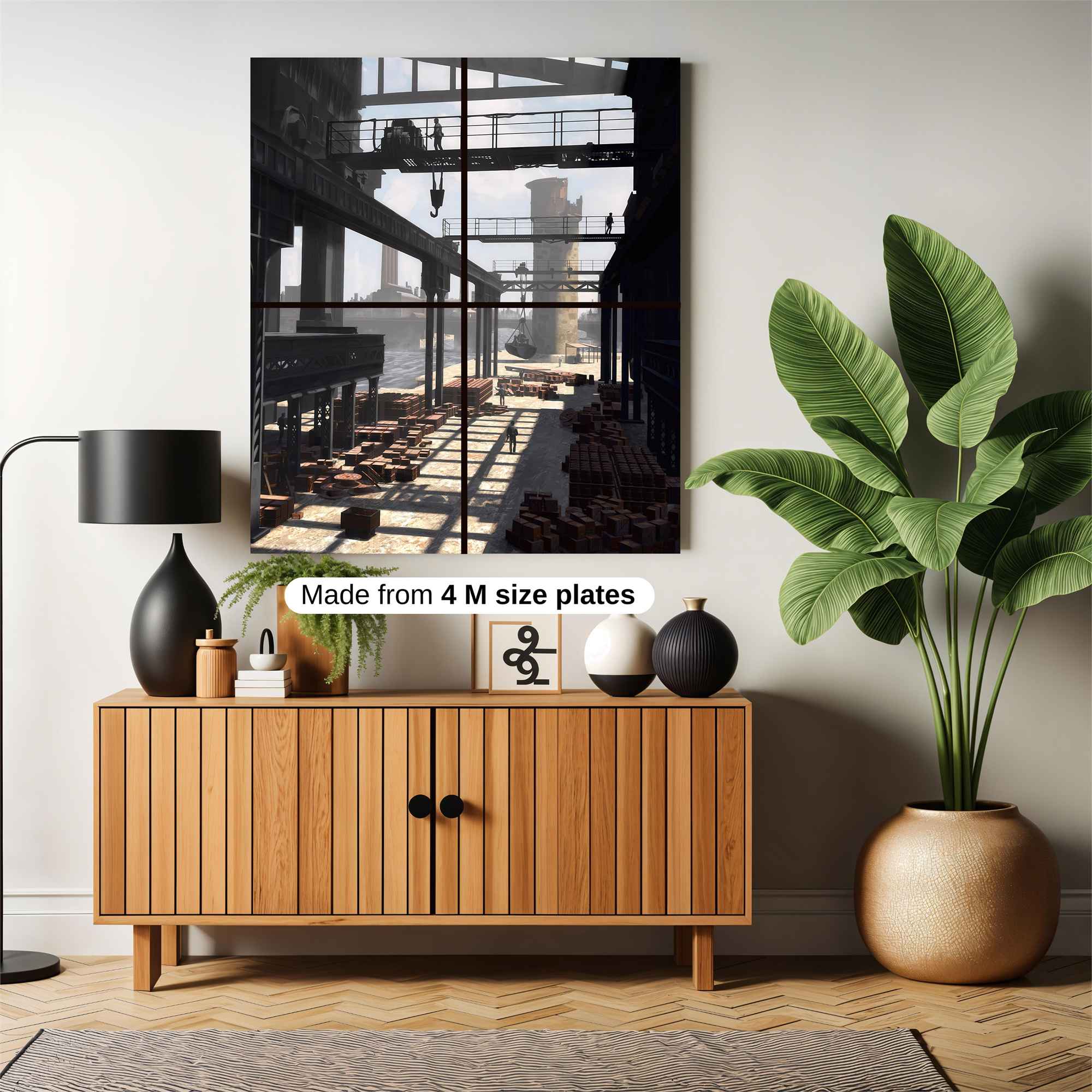 Industrial Gloom Safe Wall Magnetic / M