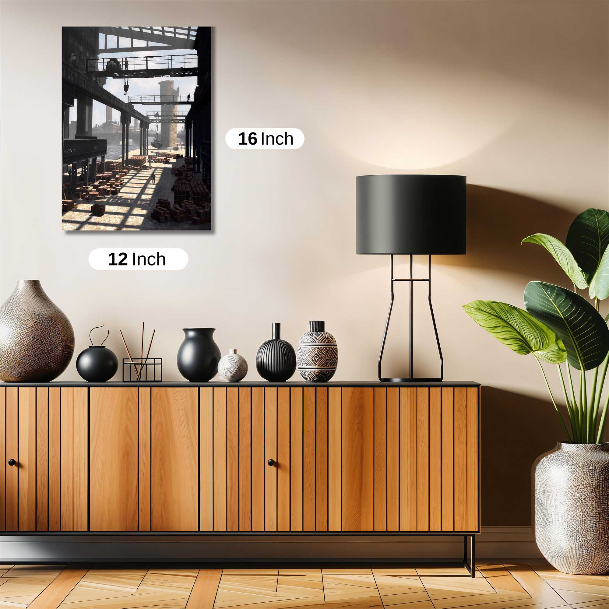 Industrial Gloom Safe Wall Magnetic / M