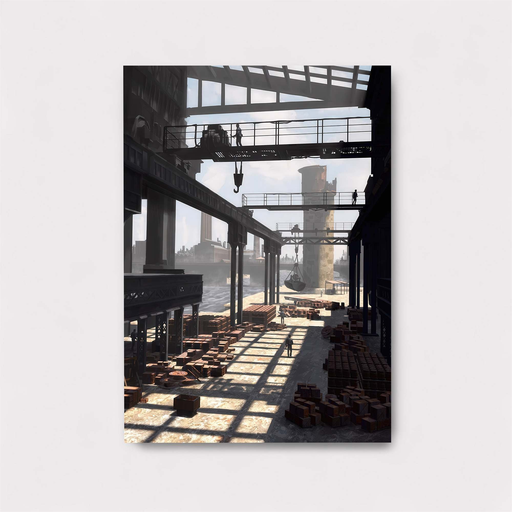 Industrial Gloom Safe Wall Magnetic / M