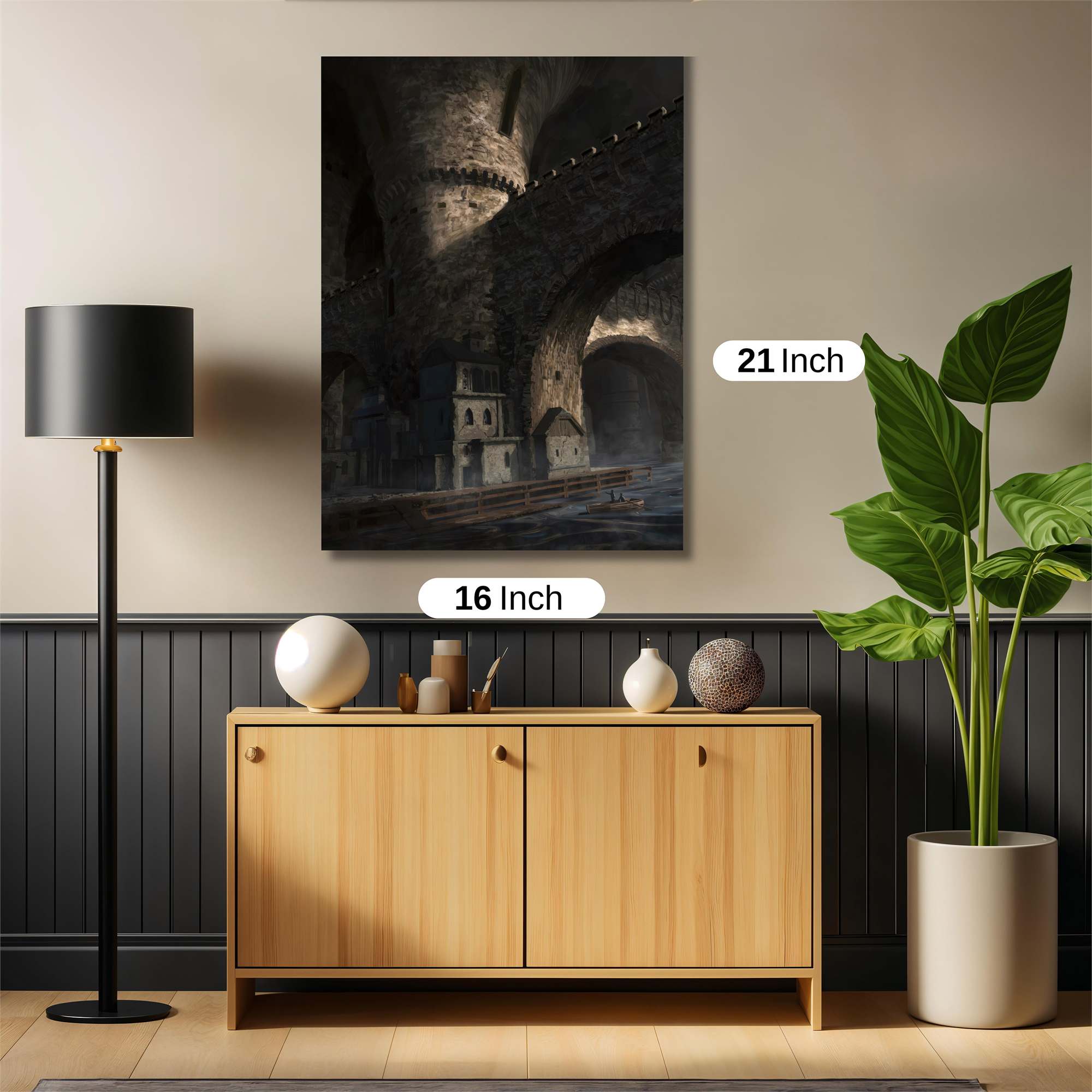 Castle Gloom Safe Wall Magnetic / M