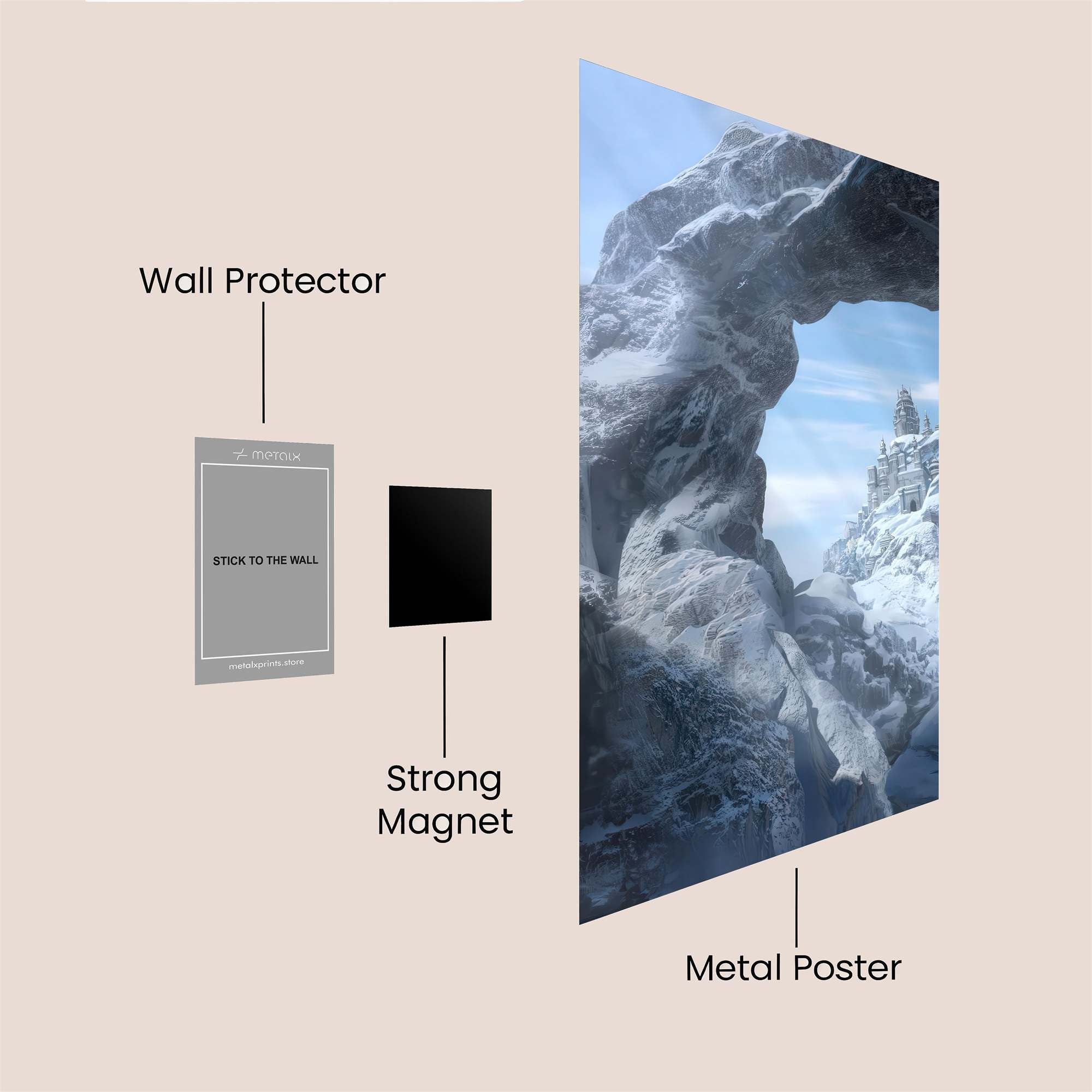 Frozen Adventure Safe Wall Magnetic / M