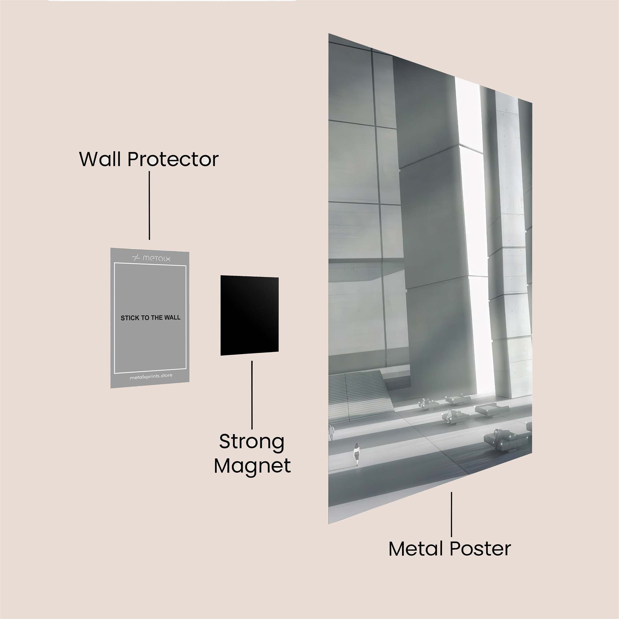 District Desolate Safe Wall Magnetic / M