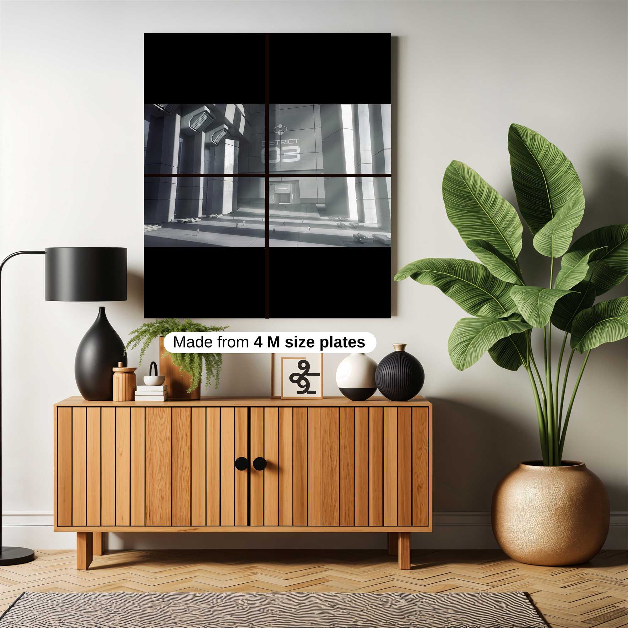 District Desolate Safe Wall Magnetic / M