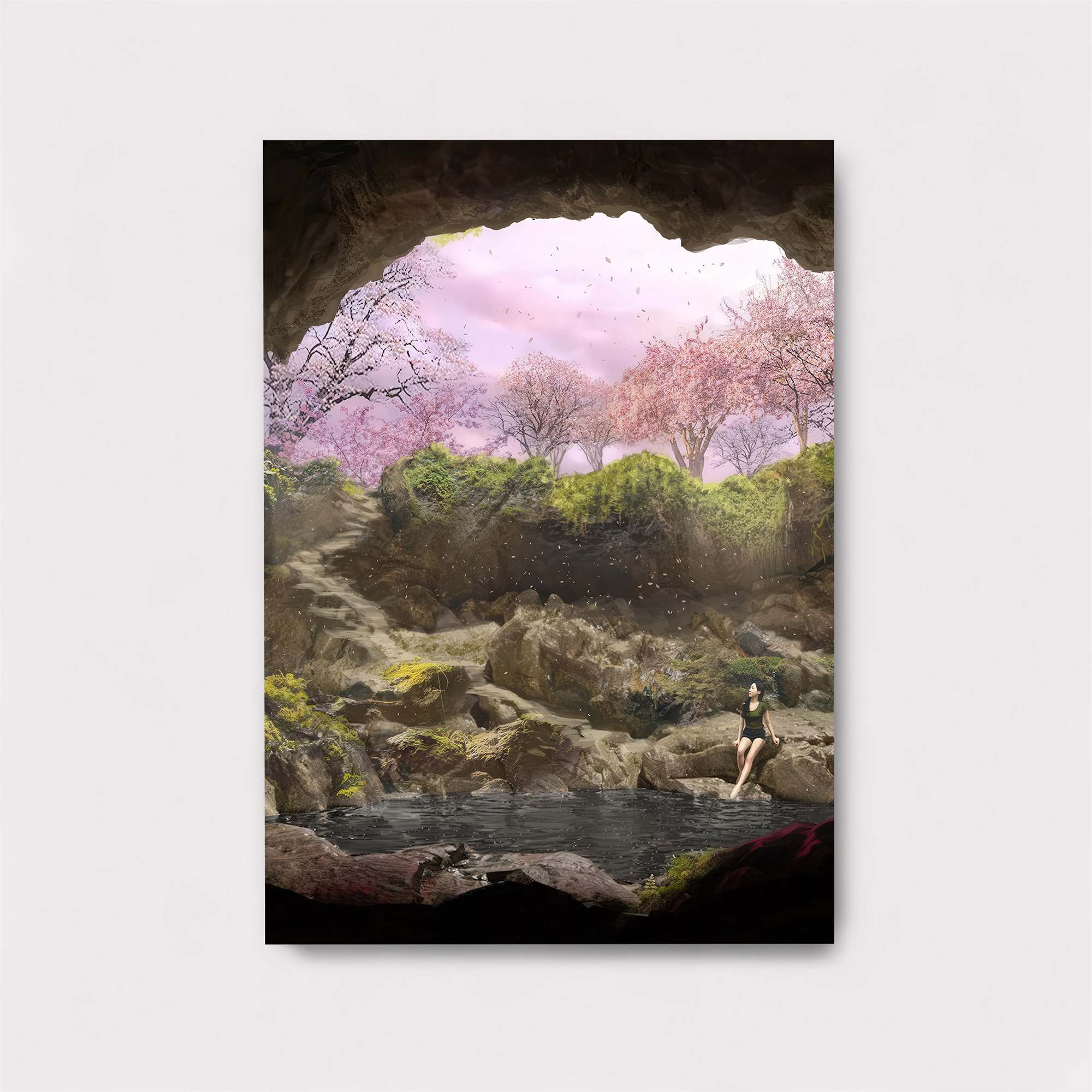 Sakura Serenity Safe Wall Magnetic / M