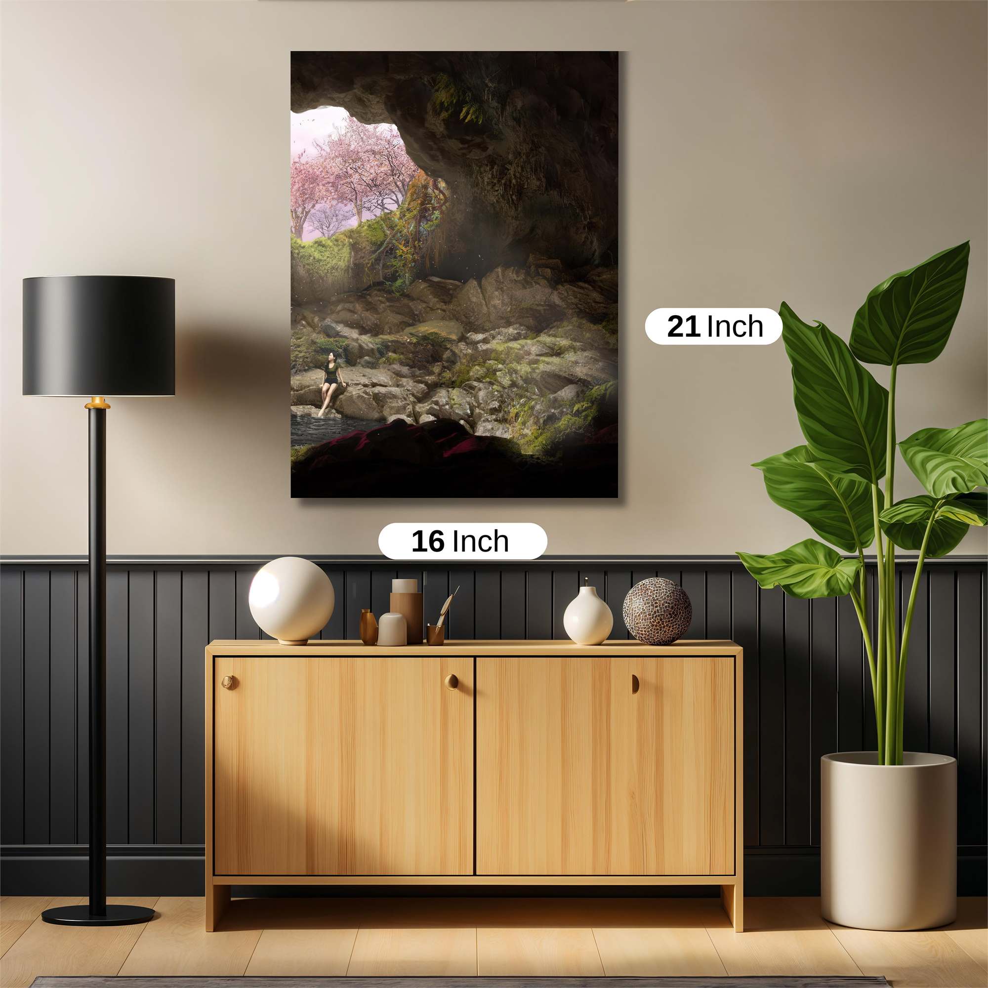 Cavern Serenity Safe Wall Magnetic / M