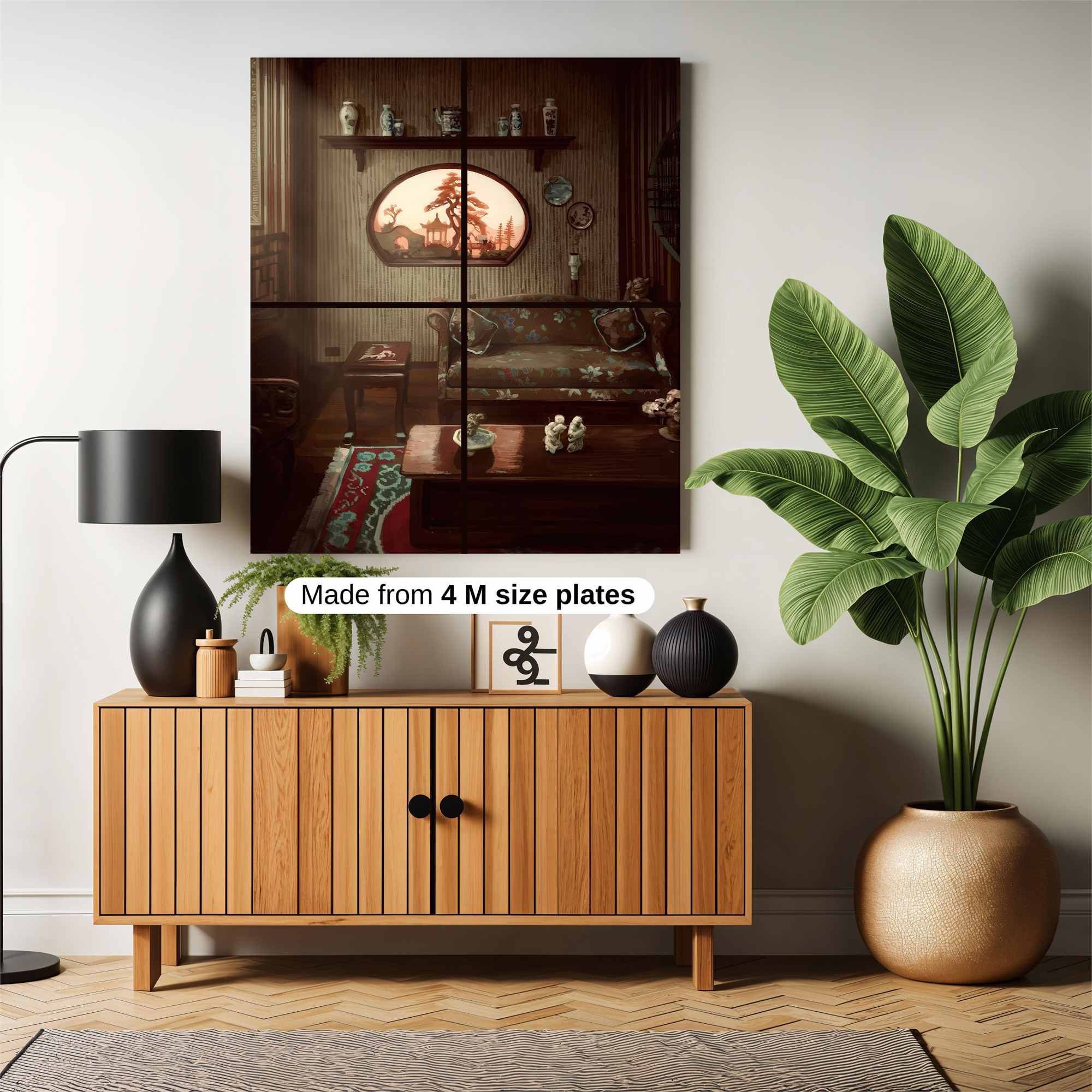 Silhouette Serenity Safe Wall Magnetic / M