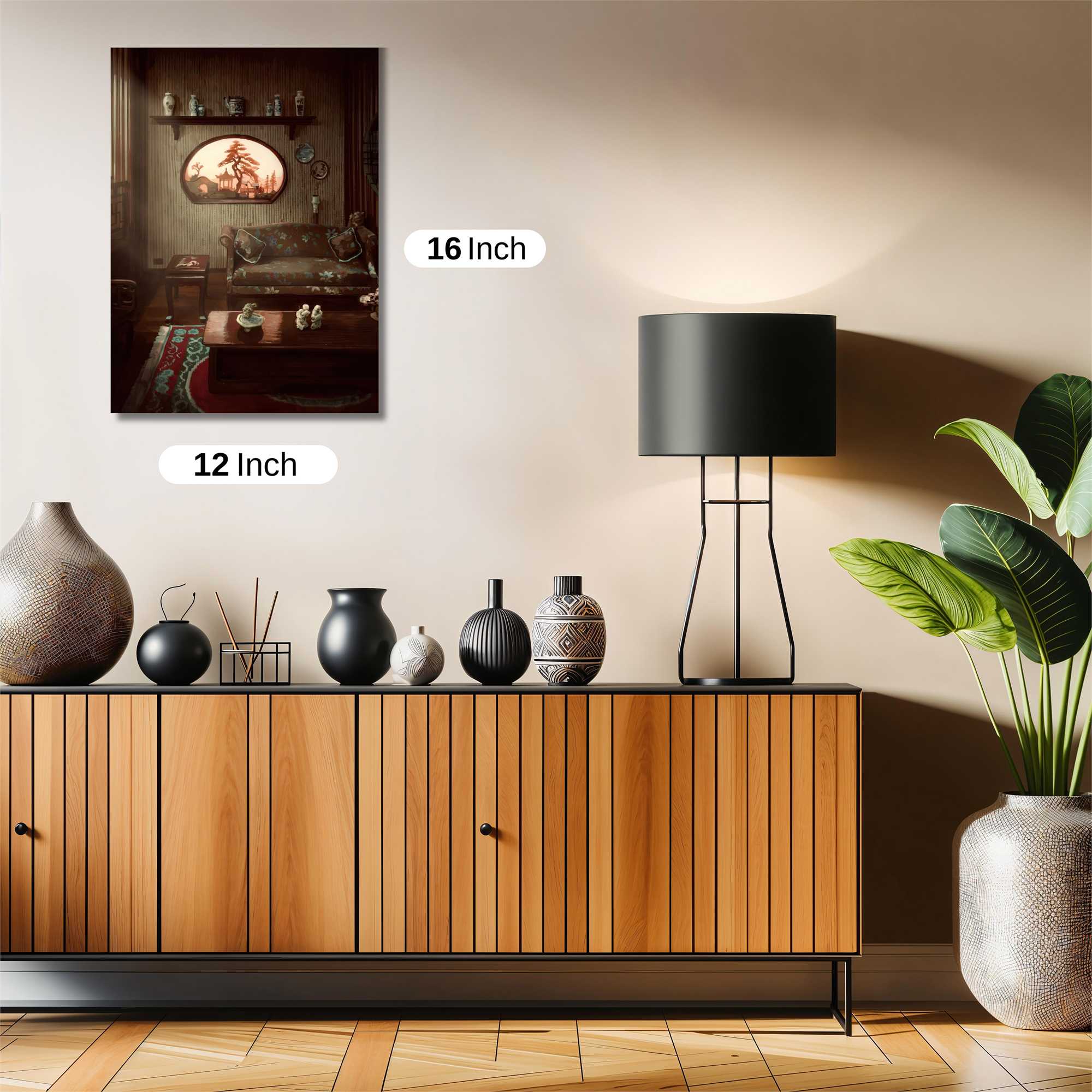 Silhouette Serenity Safe Wall Magnetic / M
