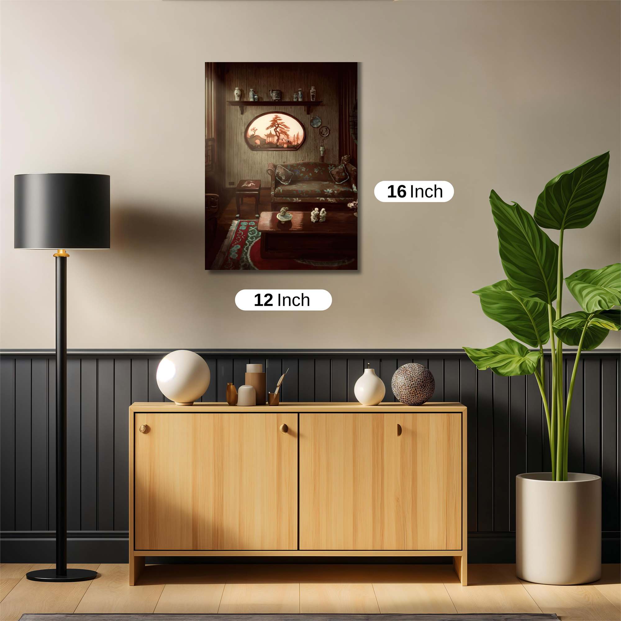 Silhouette Serenity Safe Wall Magnetic / M