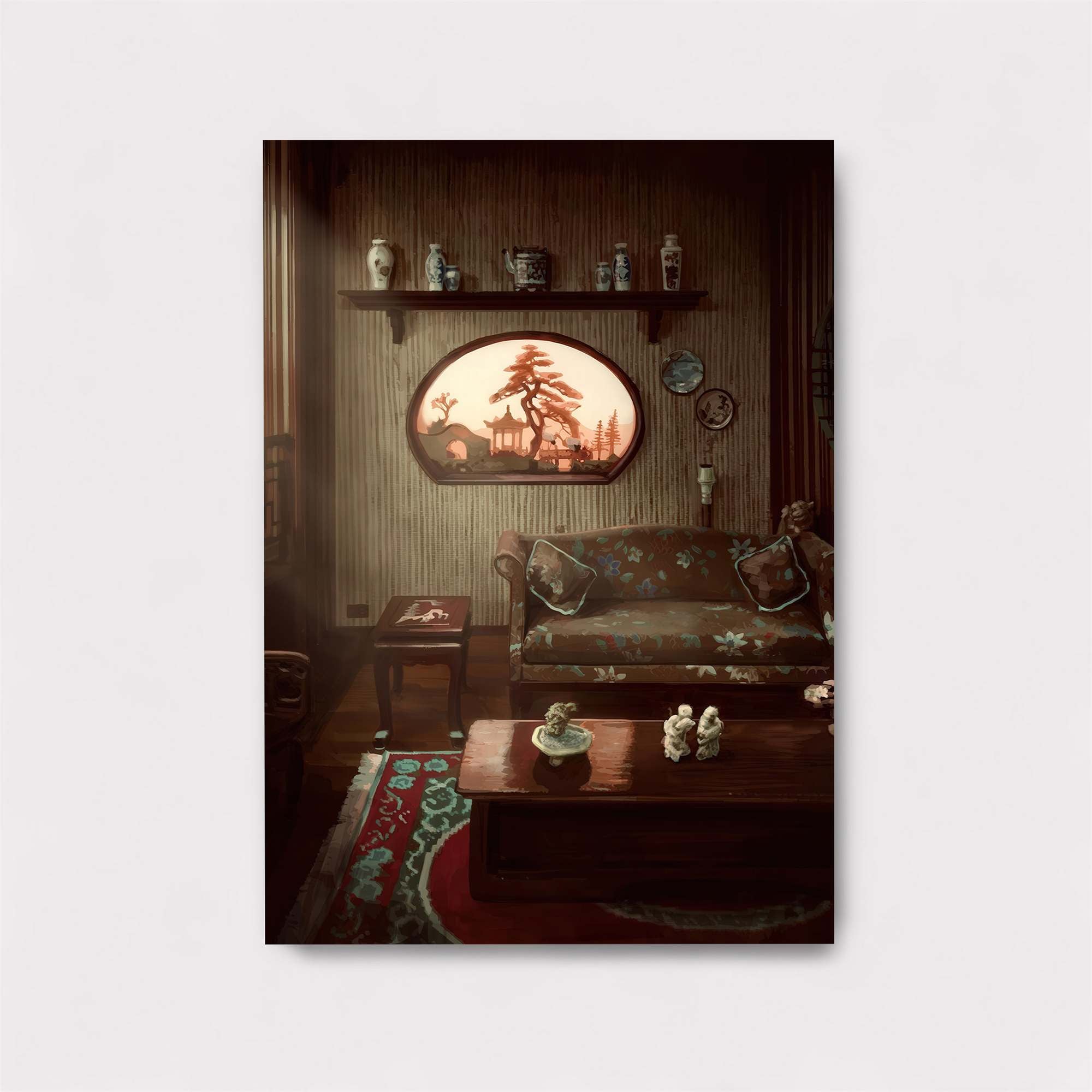 Silhouette Serenity Safe Wall Magnetic / M