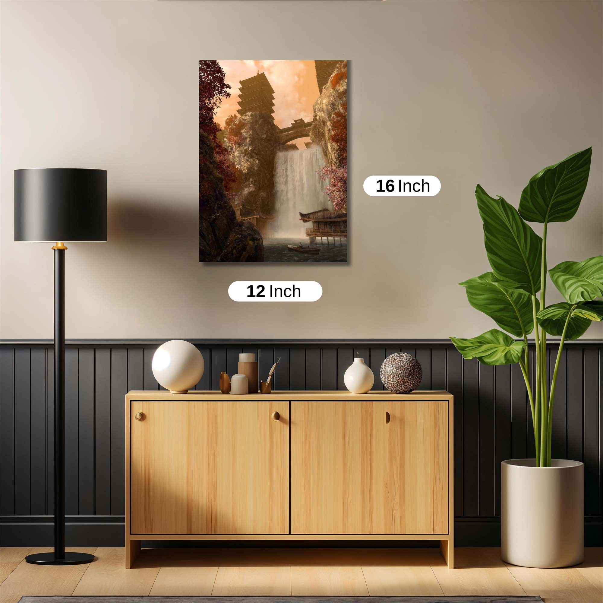 Pagoda Serenity Safe Wall Magnetic / M