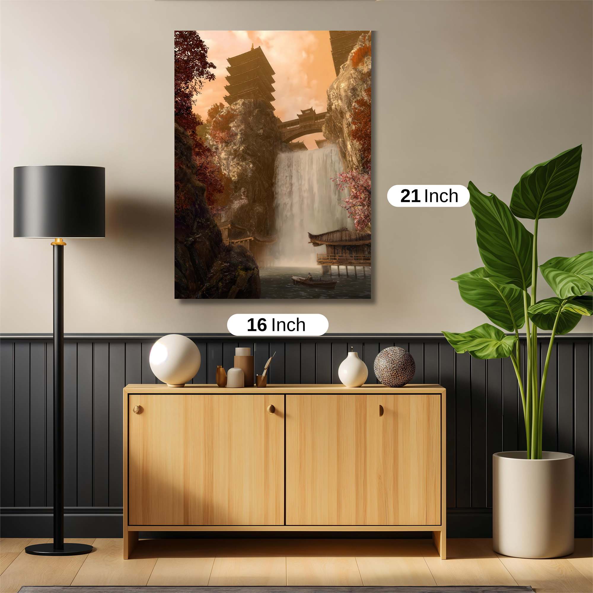 Pagoda Serenity Safe Wall Magnetic / M