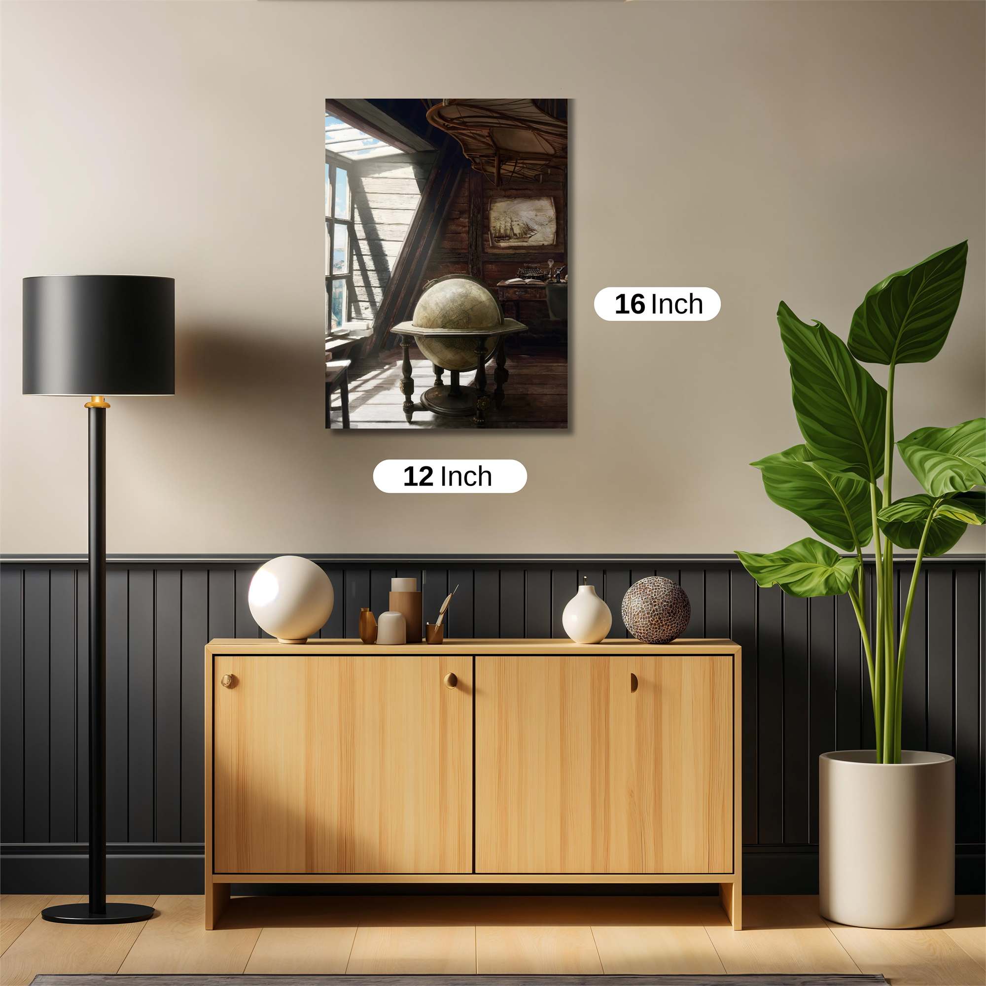 Globe Quest Safe Wall Magnetic / M