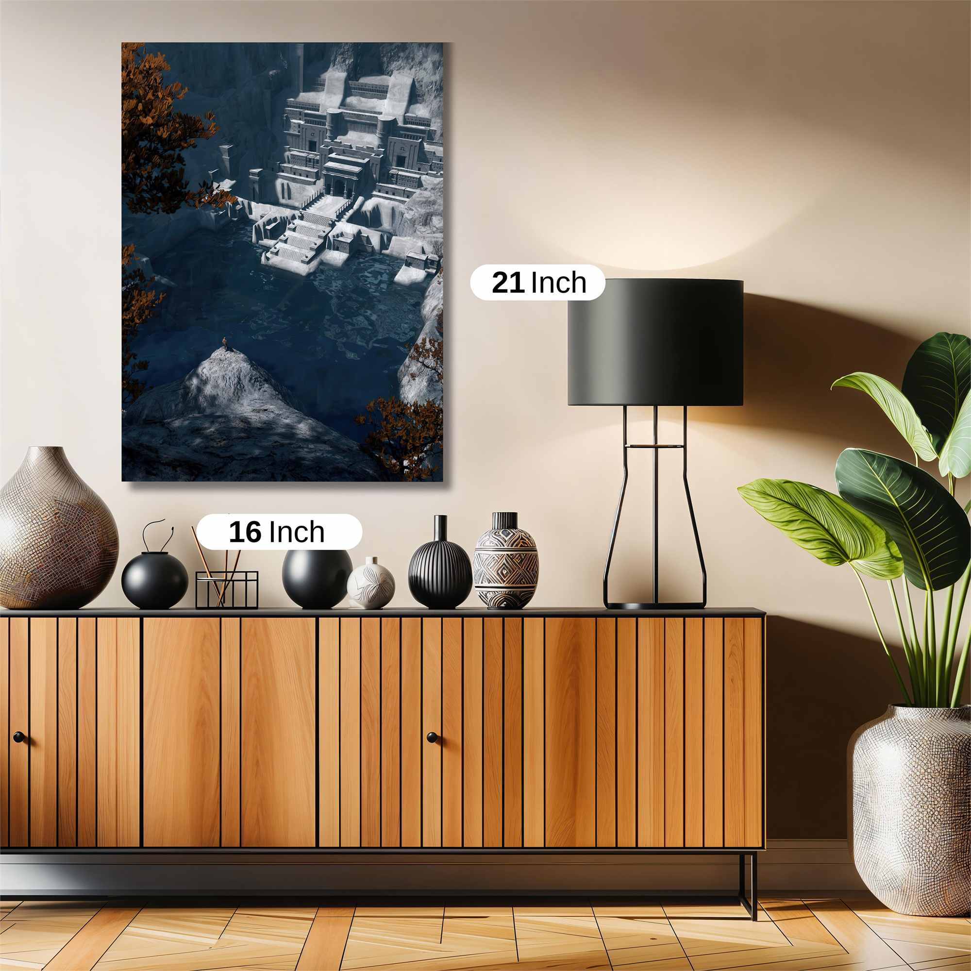 Temple Tranquil Safe Wall Magnetic / M