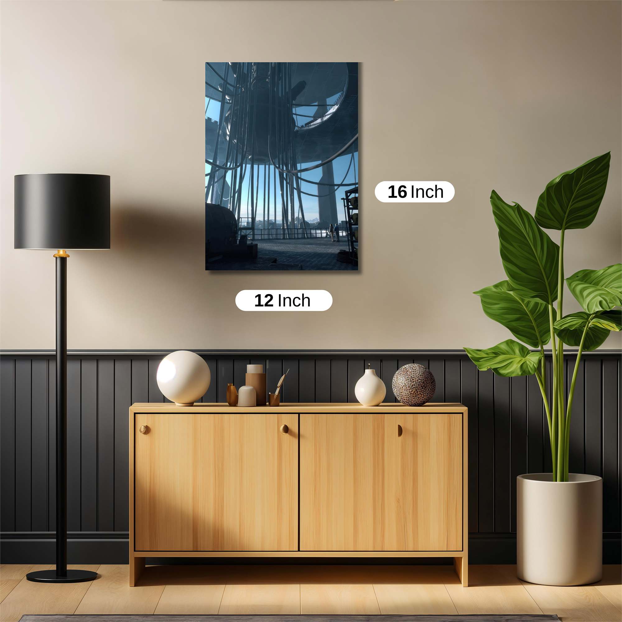 Sphere Serenity Safe Wall Magnetic / M