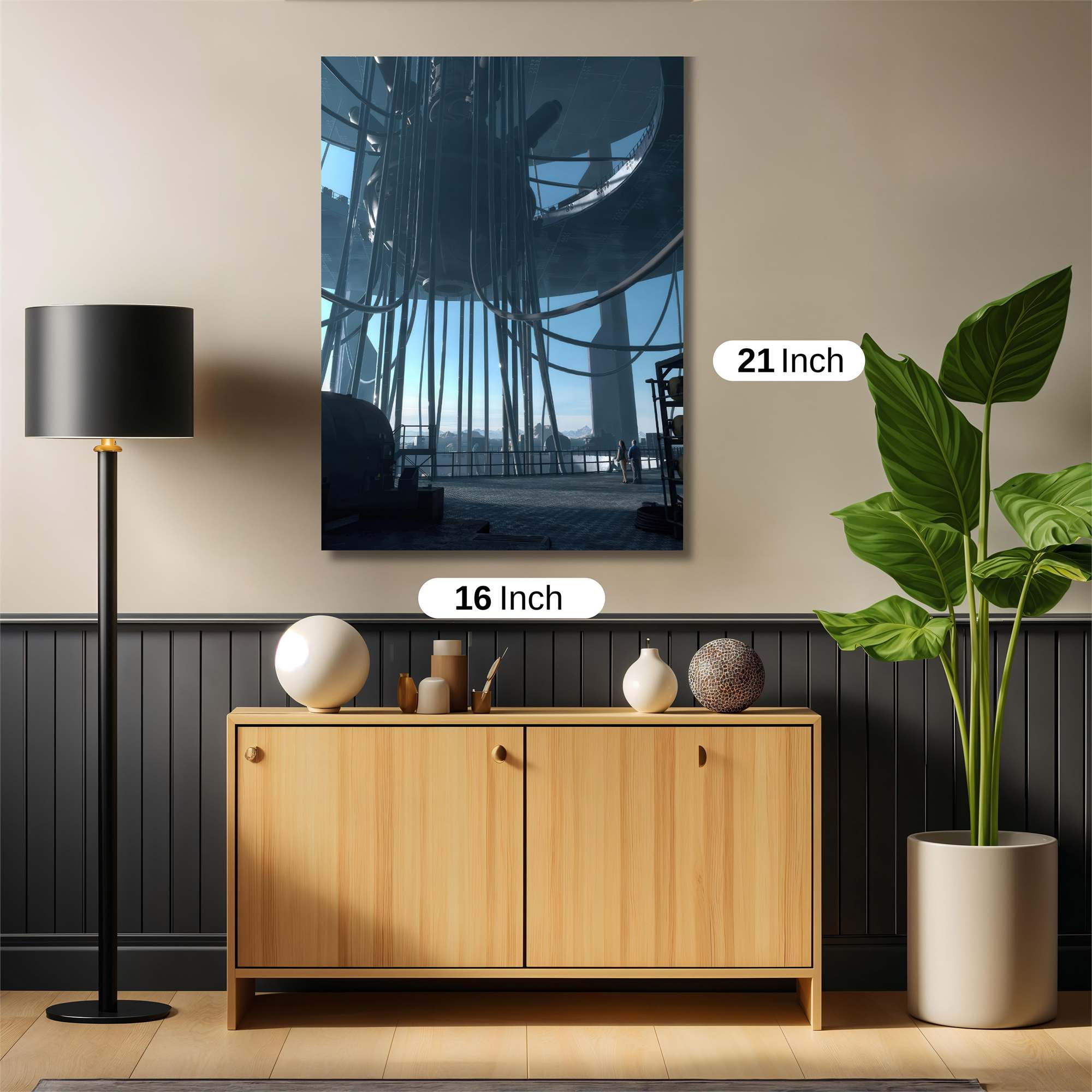 Sphere Serenity Safe Wall Magnetic / M