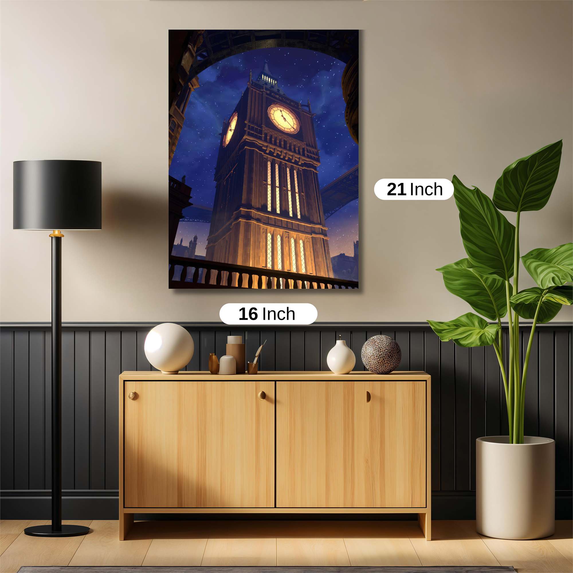 BigBen Enchanting Safe Wall Magnetic / M