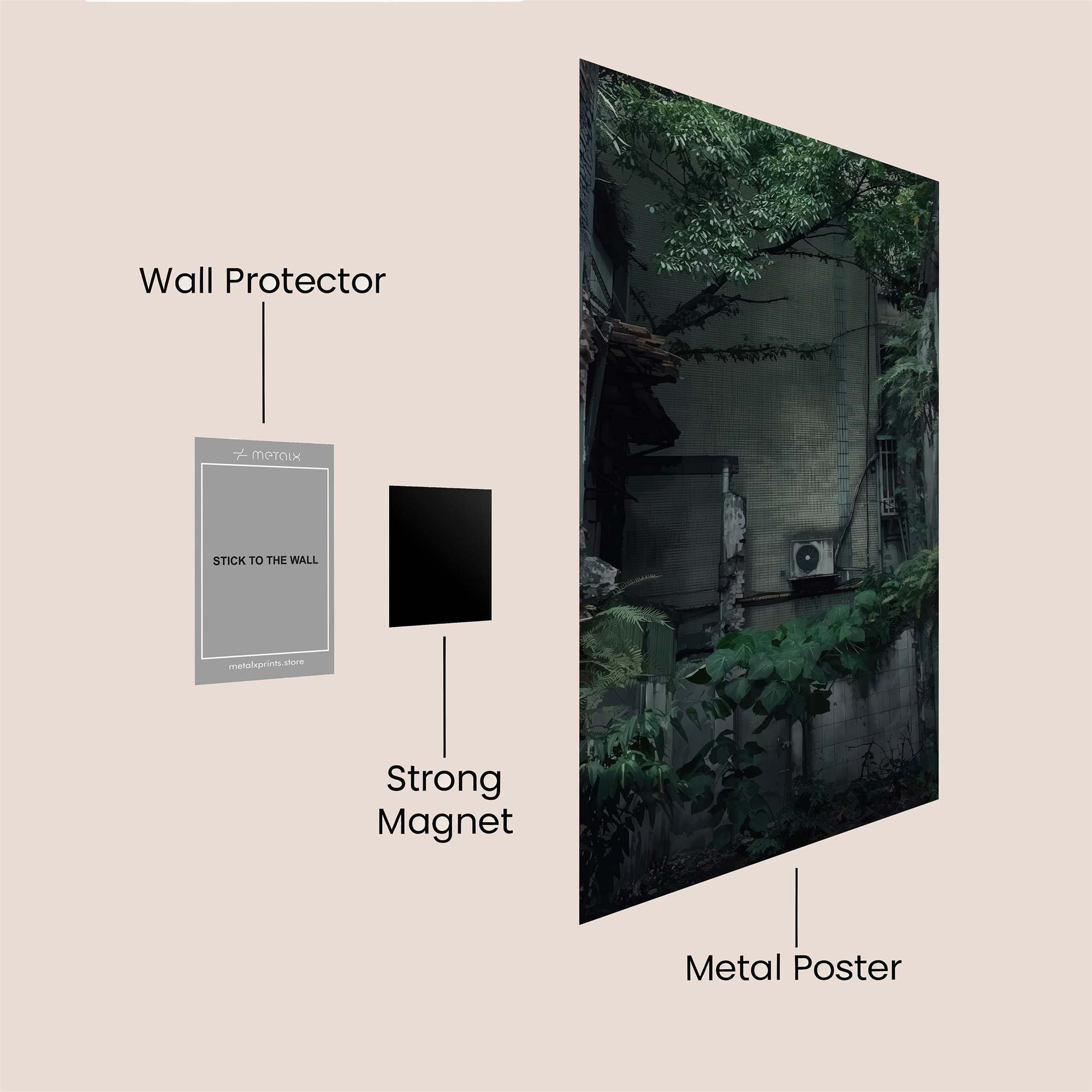Alley Enigma Safe Wall Magnetic / M
