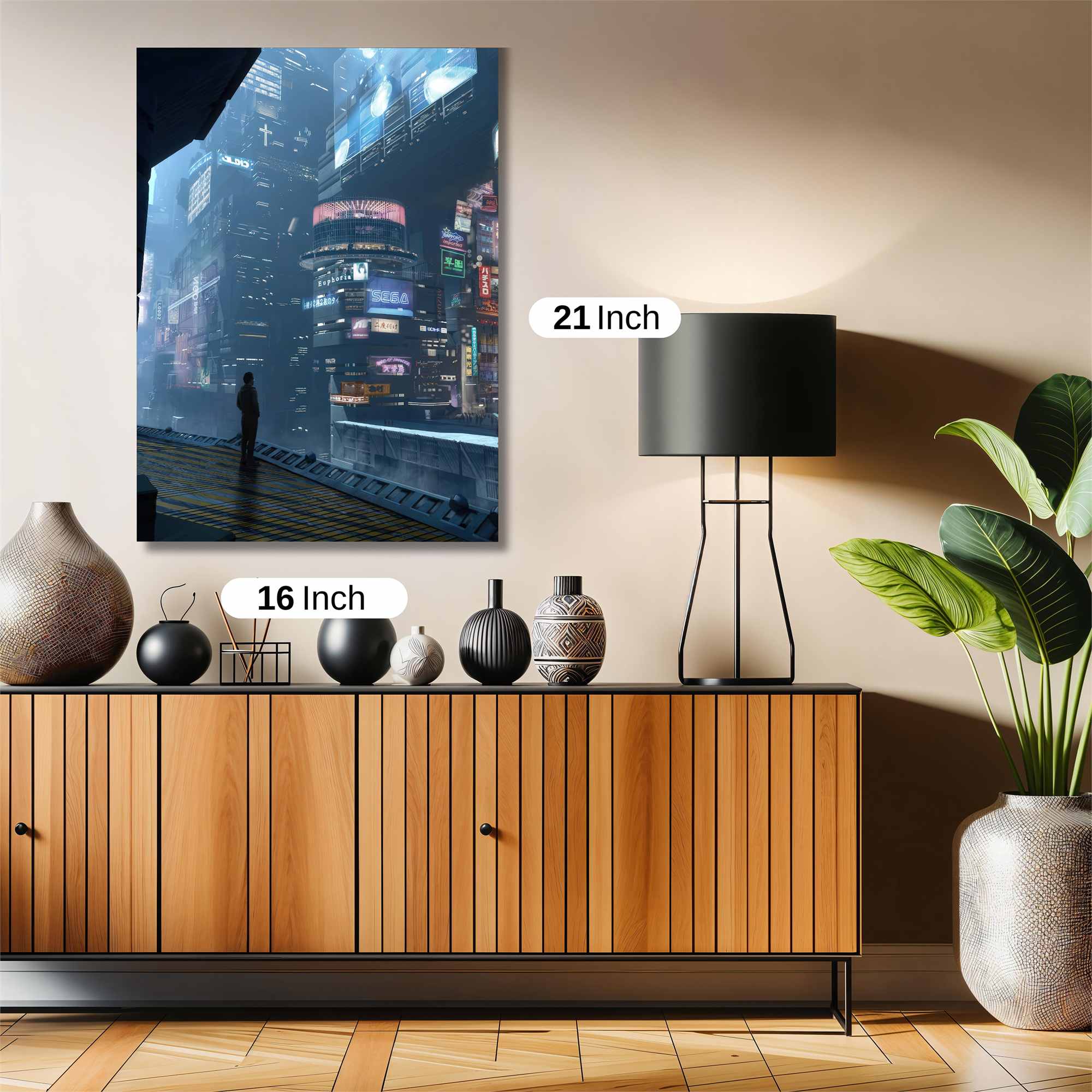 Cyberpunk Solitude Safe Wall Magnetic / M