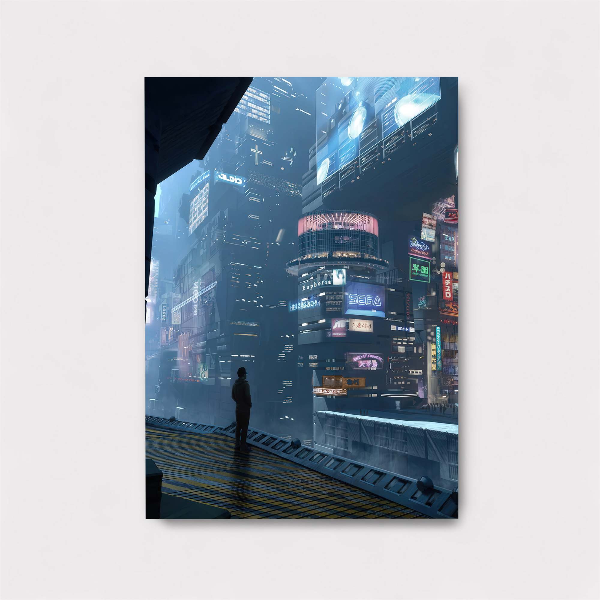 Cyberpunk Solitude Safe Wall Magnetic / M