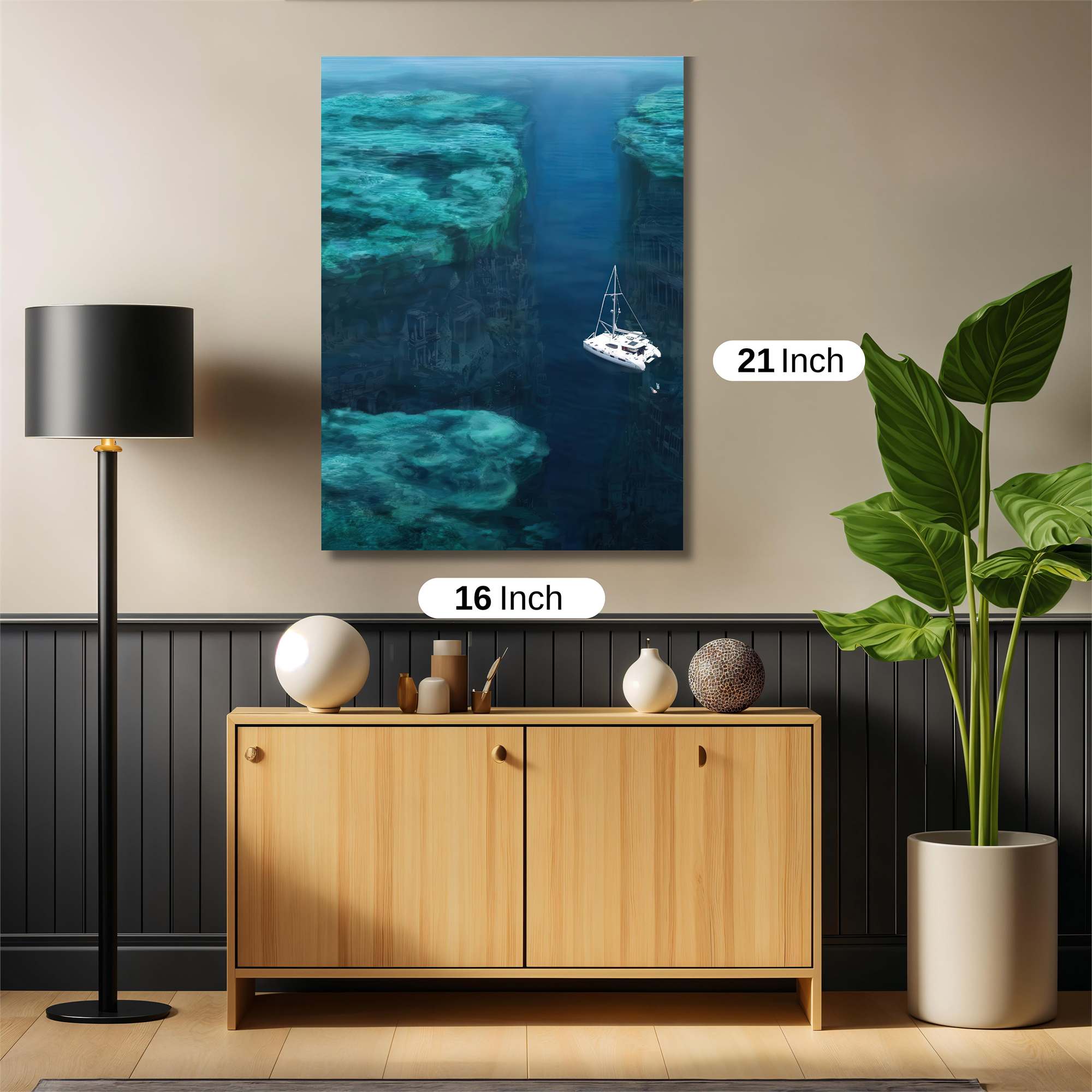 Abyssal Adventure Safe Wall Magnetic / M