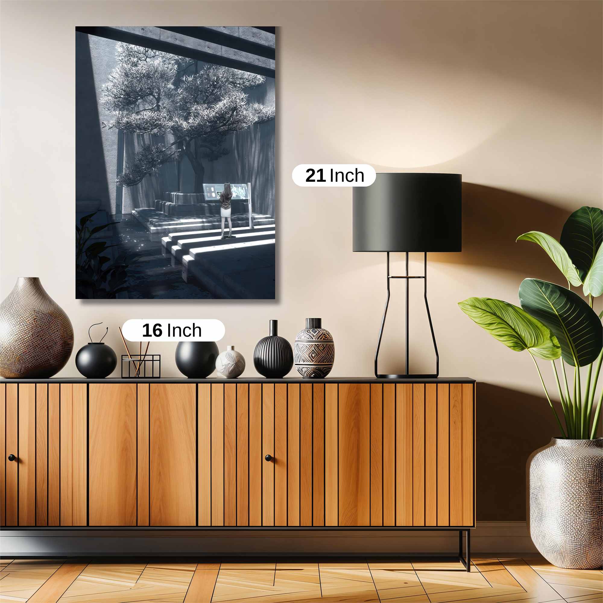 Tree Serenity Safe Wall Magnetic / M