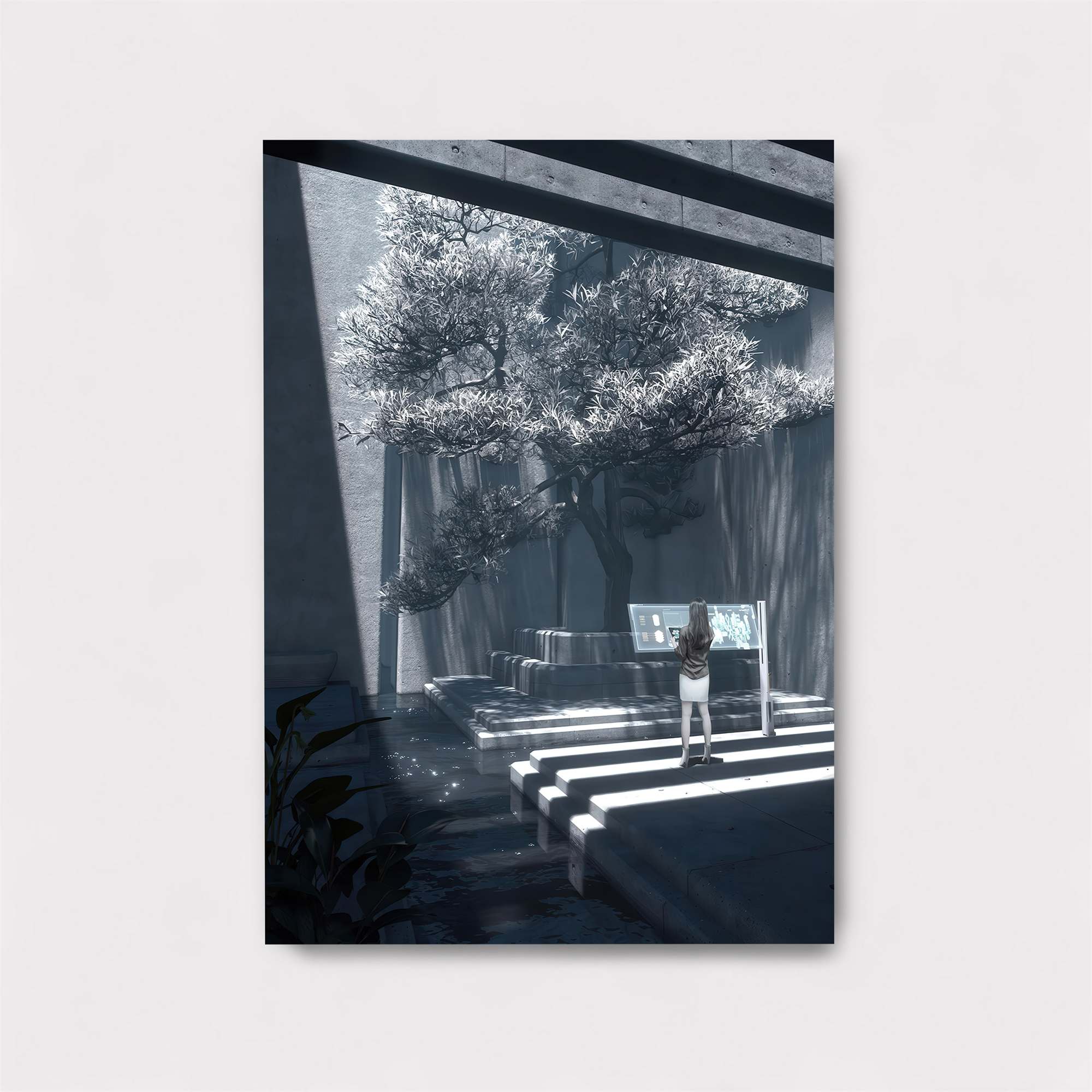 Tree Serenity Safe Wall Magnetic / M