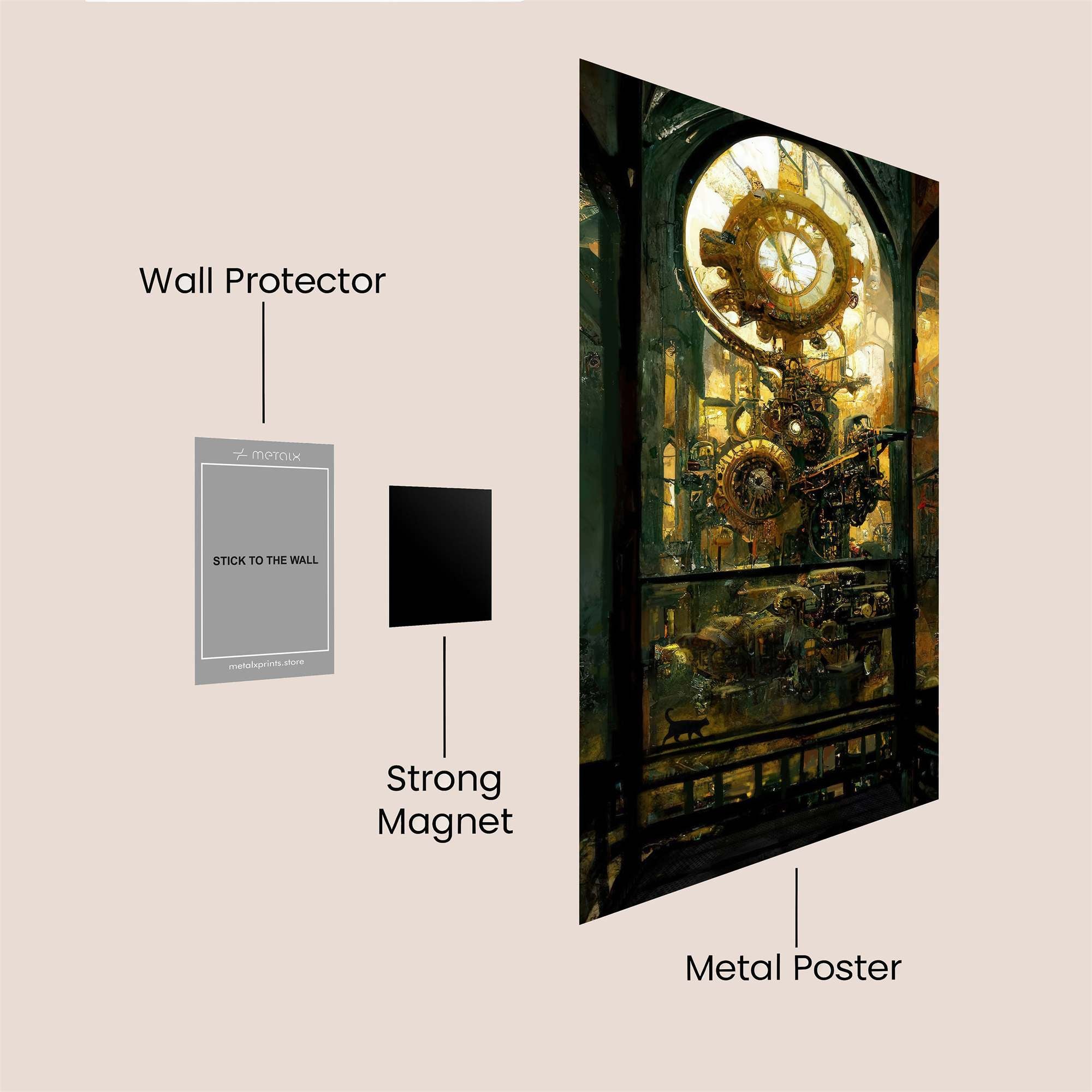 Clockwork Wonder Safe Wall Magnetic / M