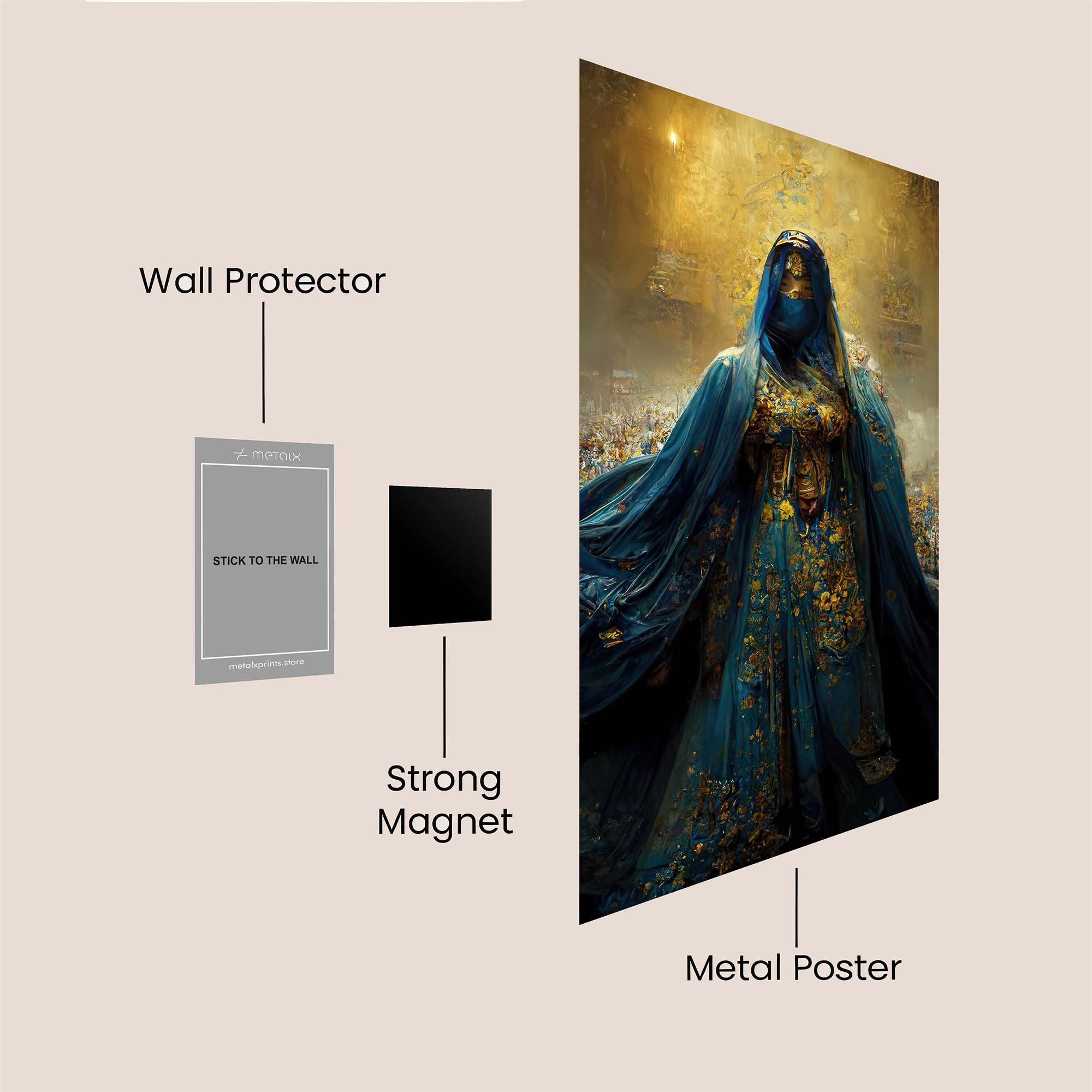 Empress Radiant Safe Wall Magnetic / M